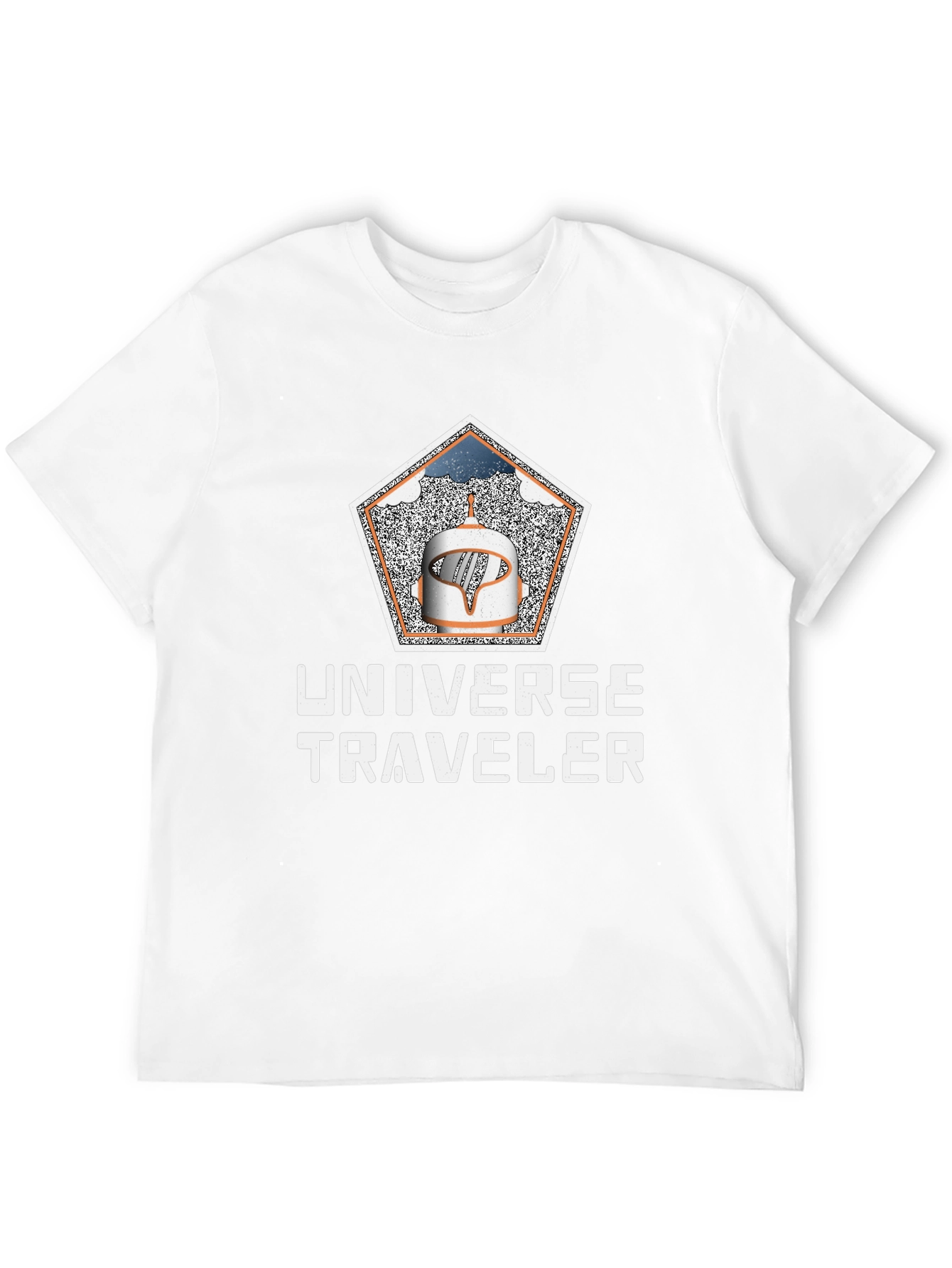 Universe Traveler Graphic Tee - Cosmic Adventure Shirt