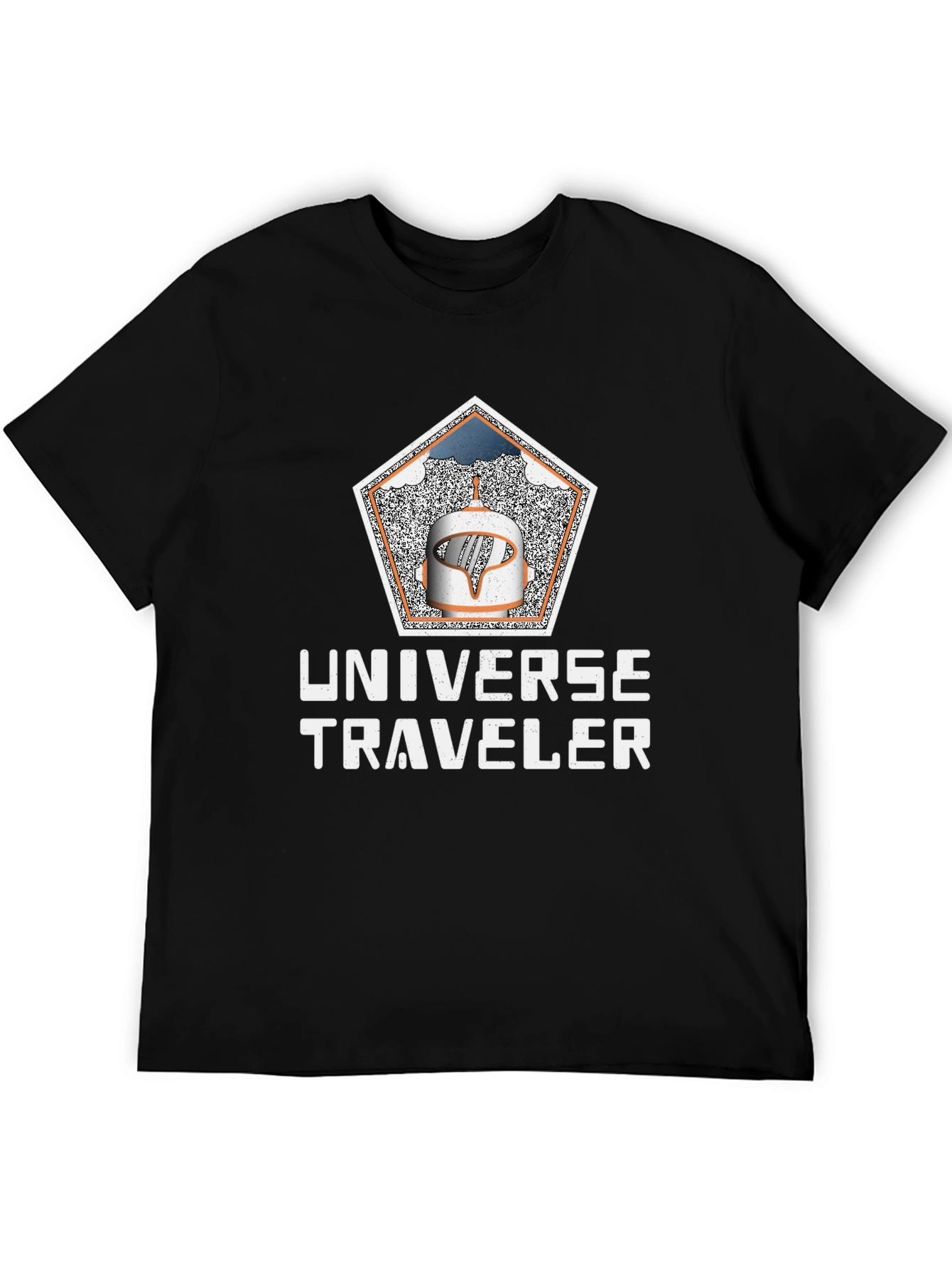 Universe Traveler Graphic Tee - Cosmic Adventure Shirt