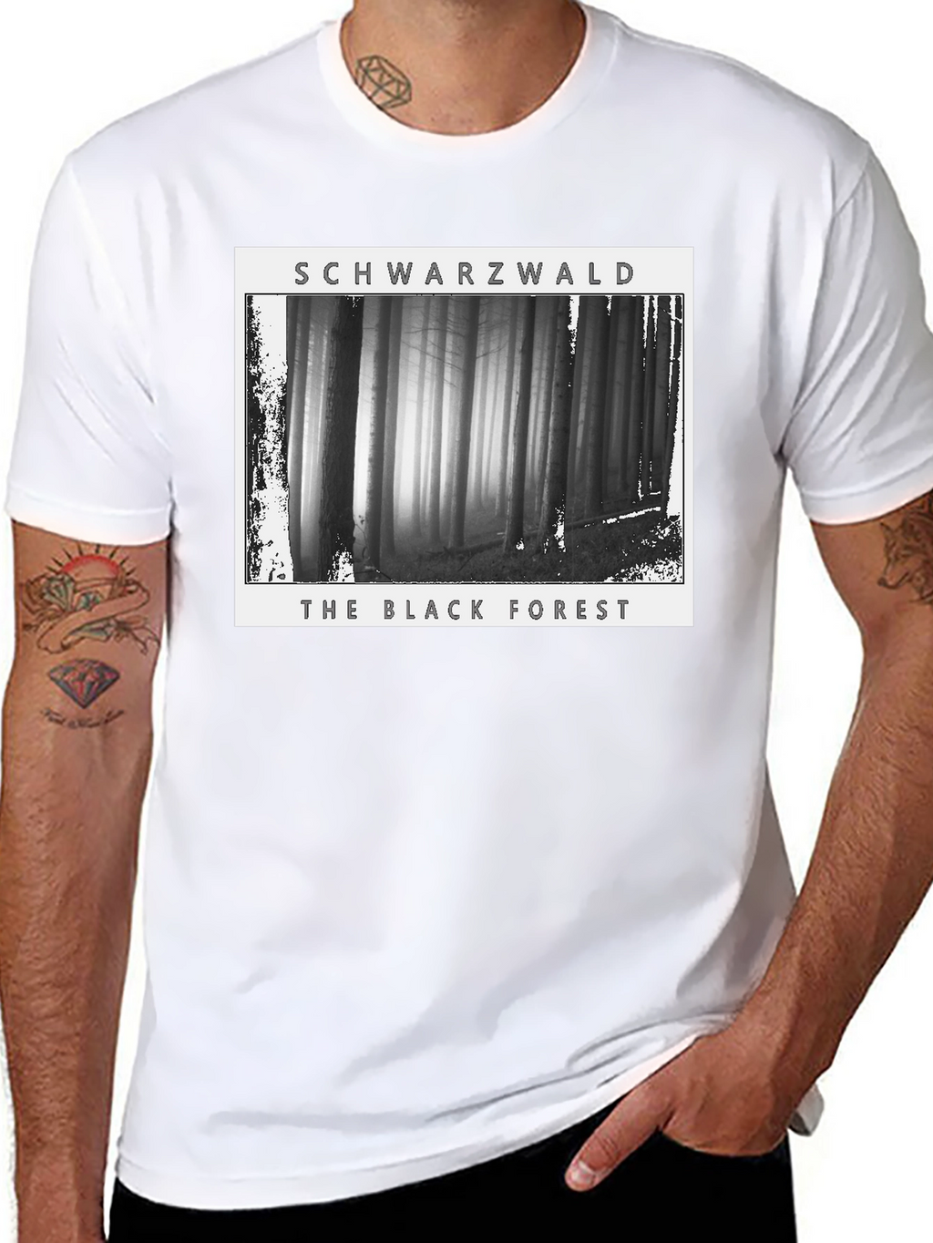 Schwarzwald Black Forest Graphic T-Shirt