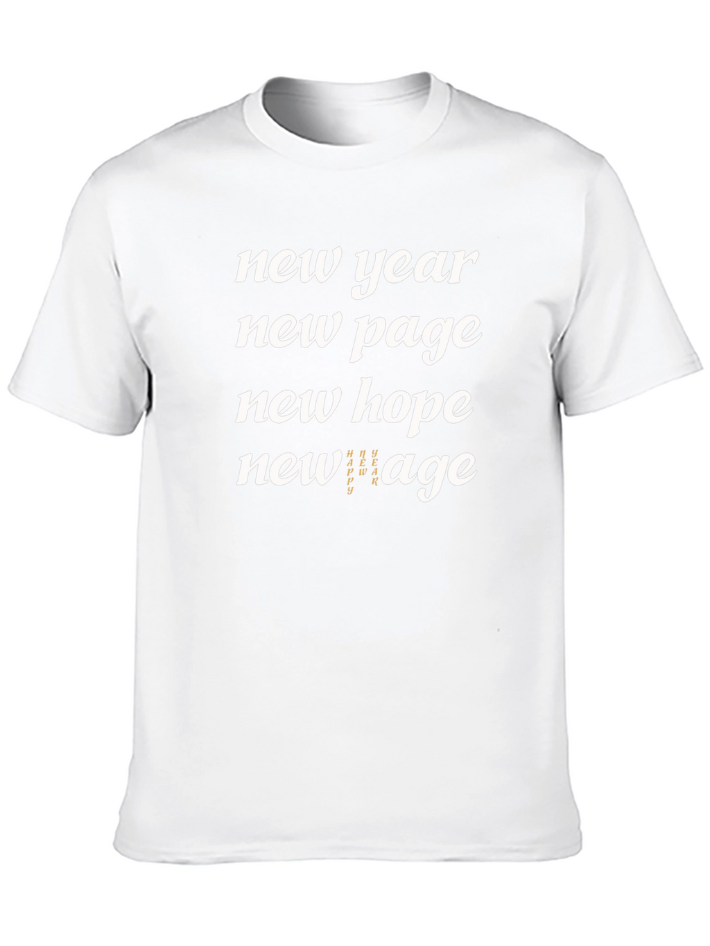 New Year New Page Graphic T-Shirt