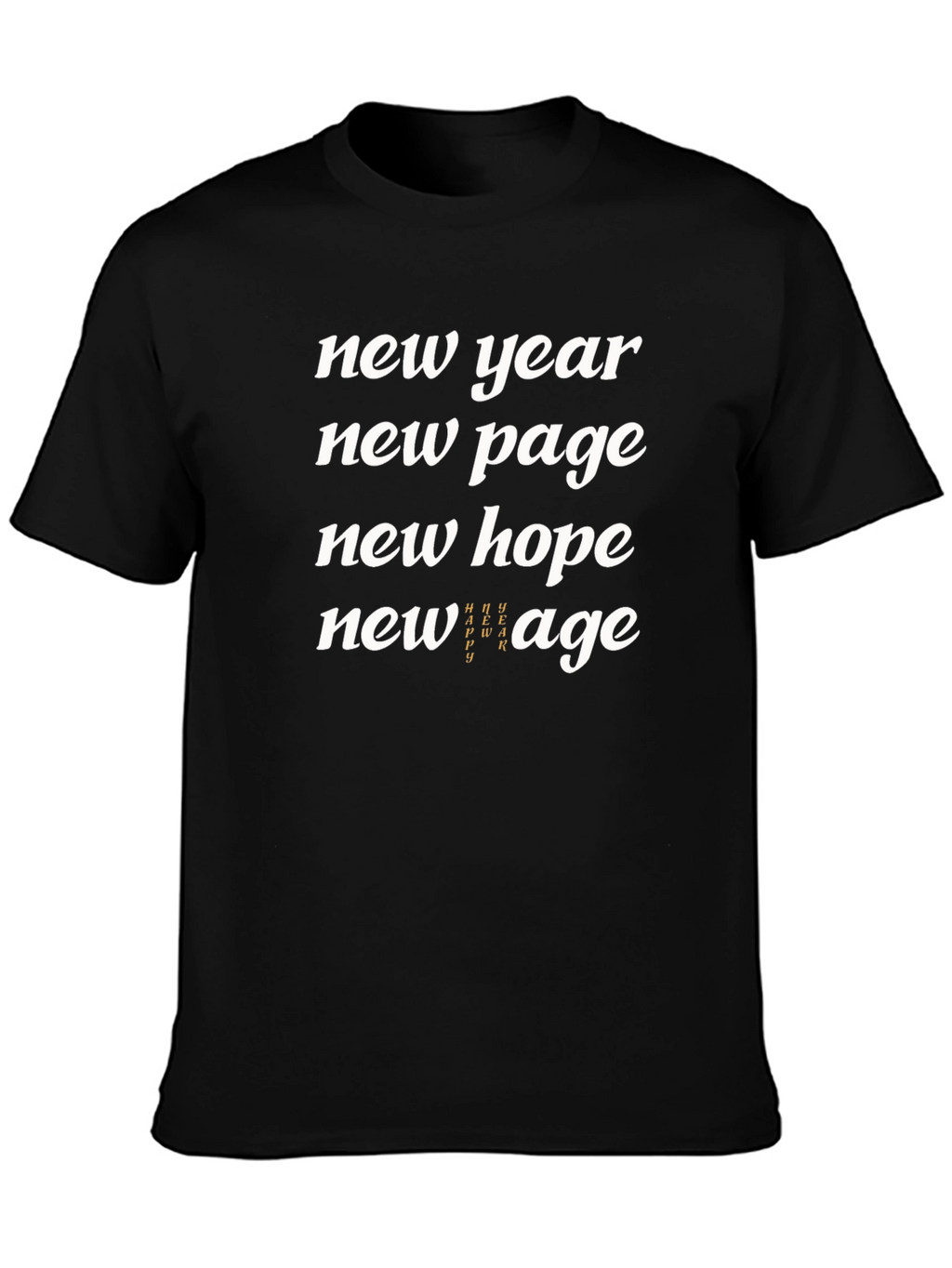 New Year New Page Graphic T-Shirt