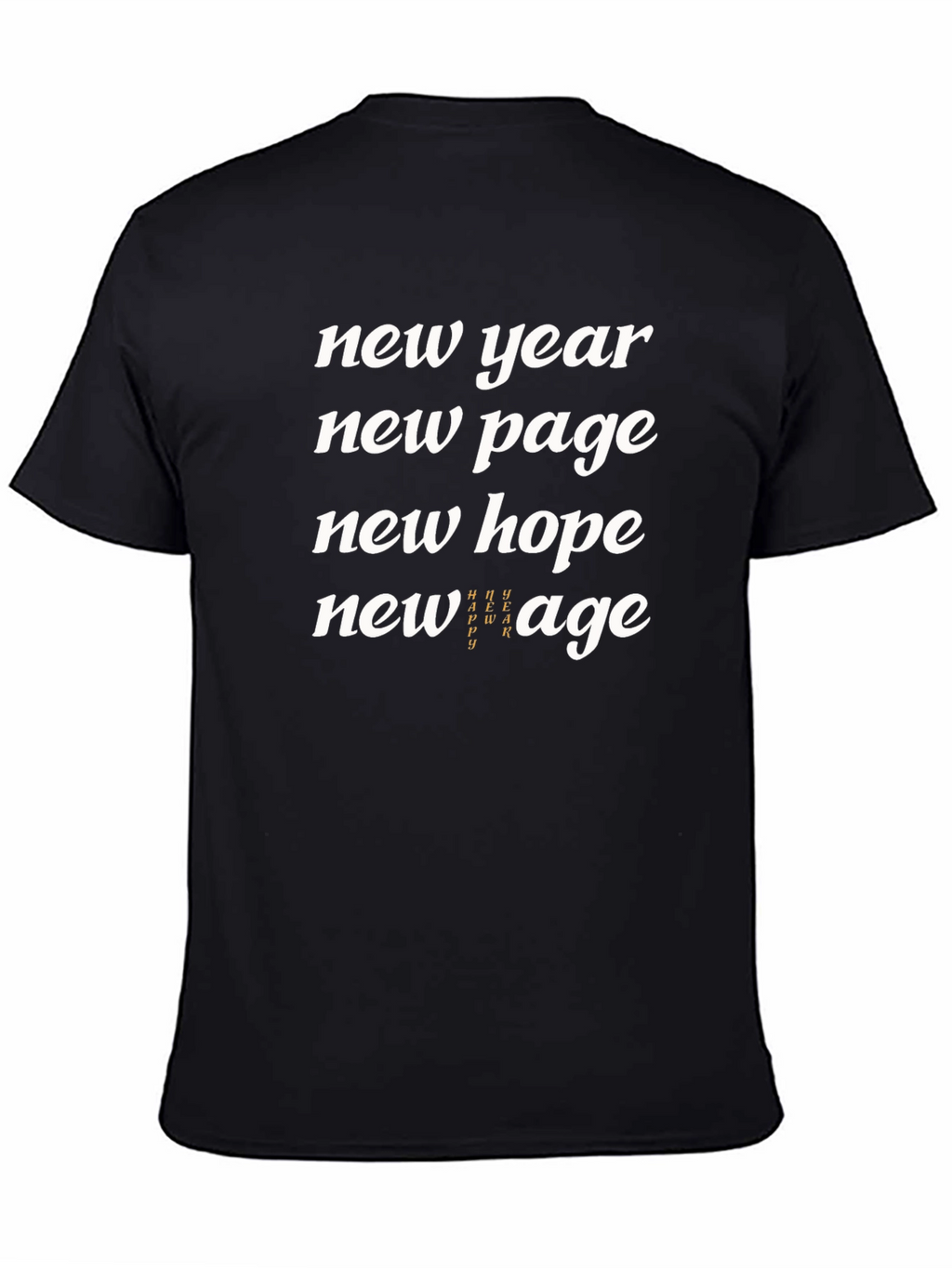 New Year New Page Graphic T-Shirt
