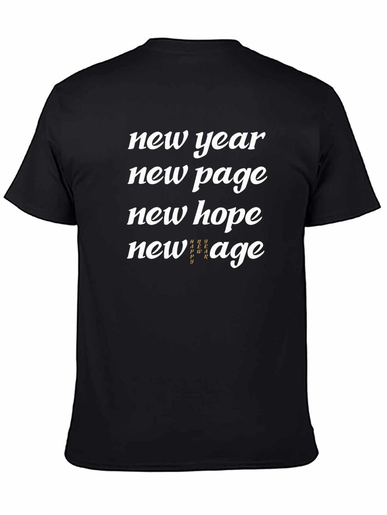 New Year New Page Graphic T-Shirt