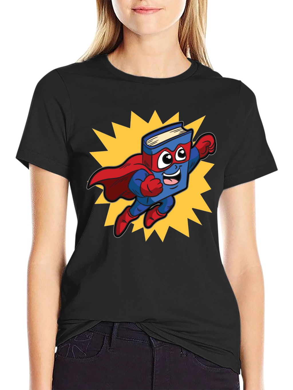 Superhero Book T-Shirt - Read All About It!