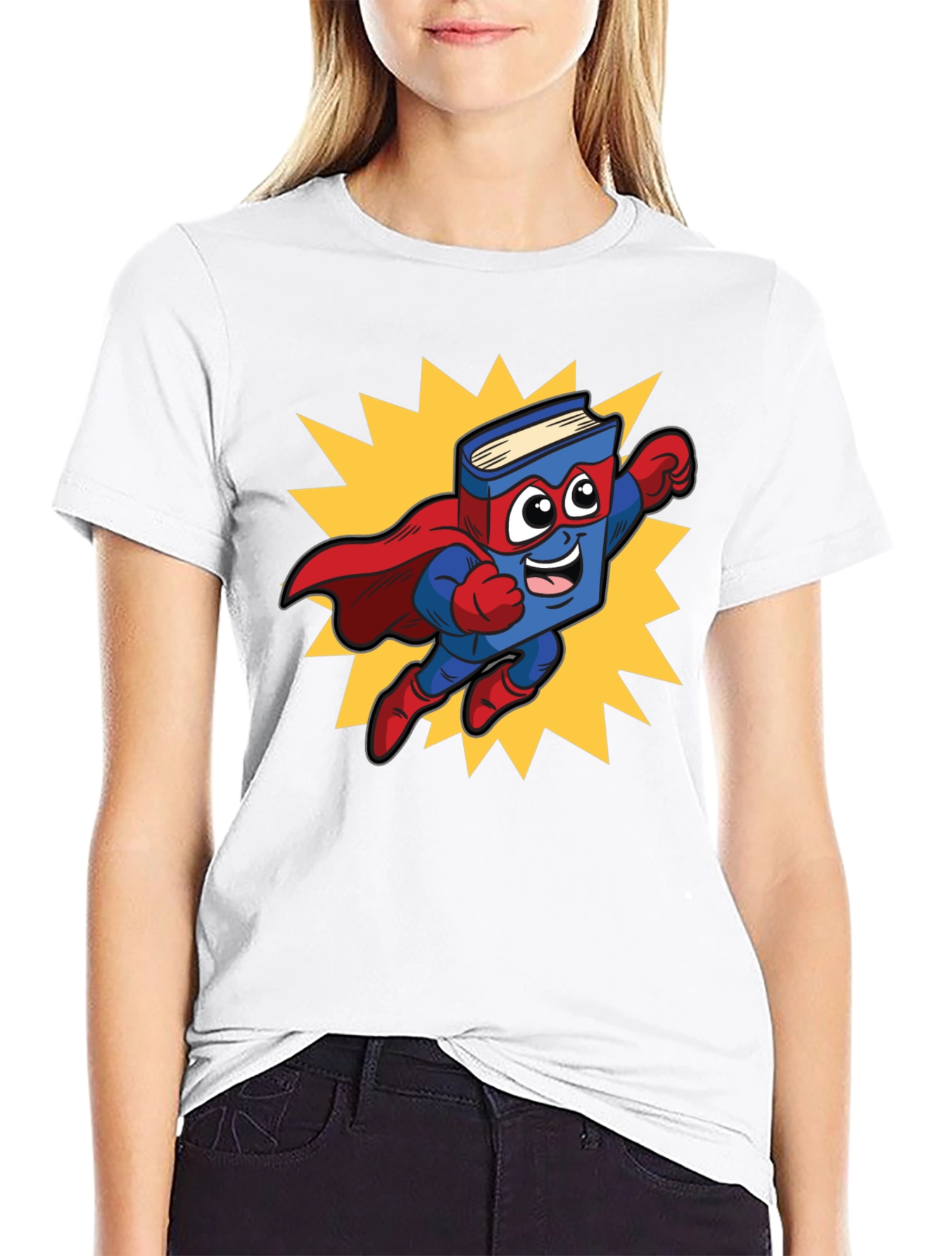 Superhero Book T-Shirt - Read All About It!