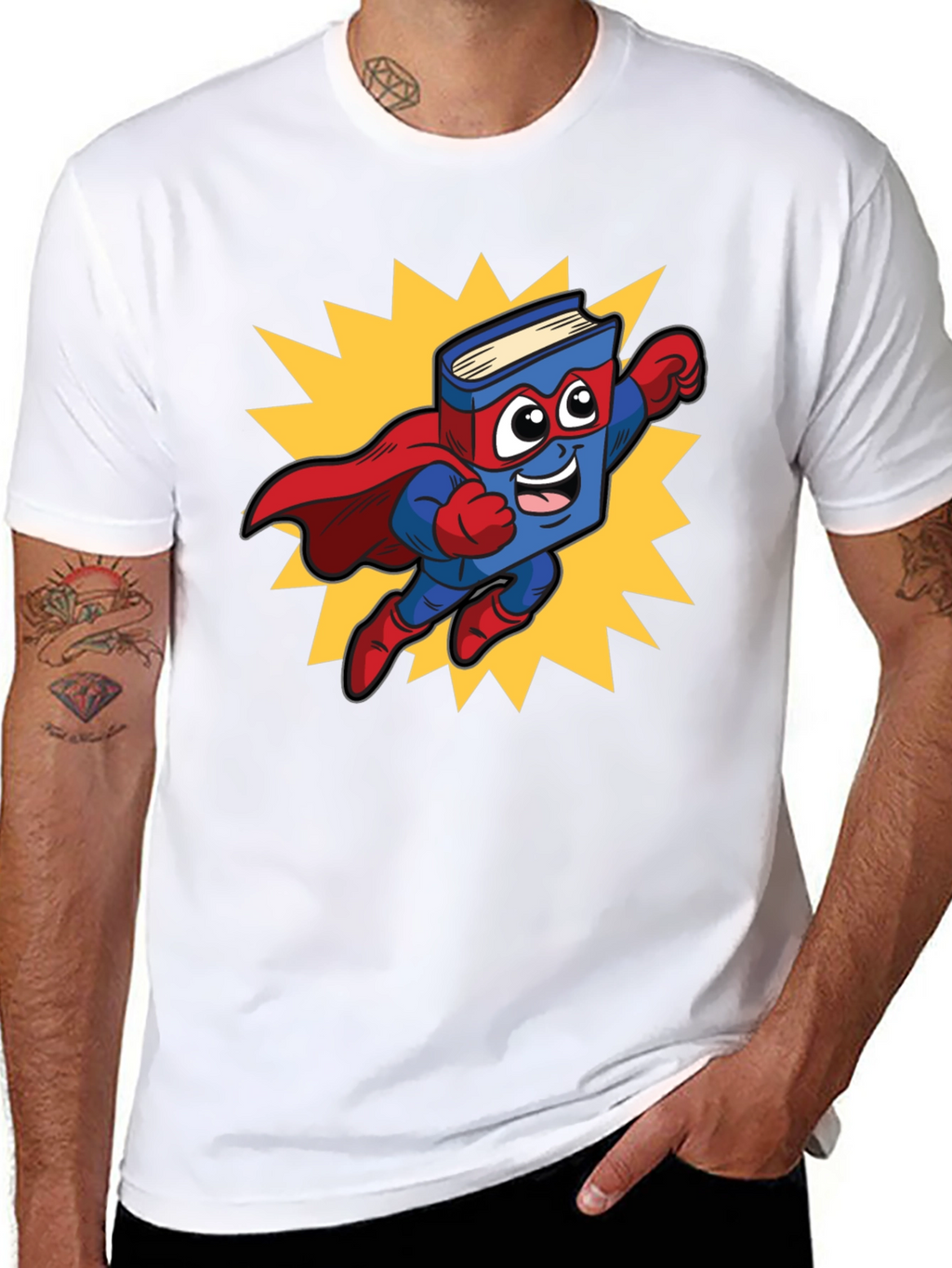 Superhero Book T-Shirt - Read All About It!