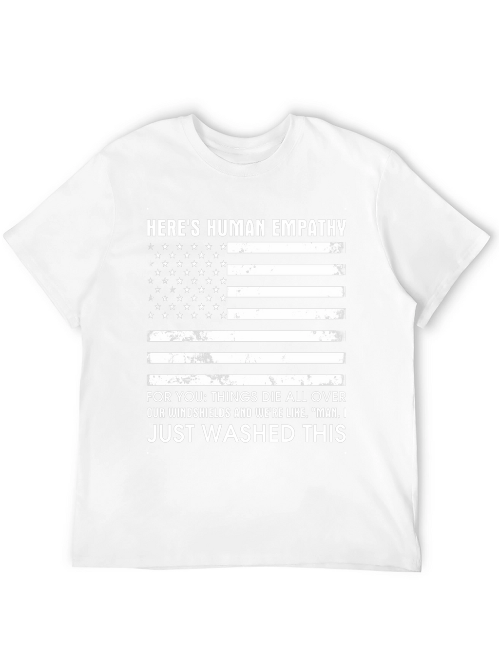 Human Empathy Flag Graphic T-Shirt