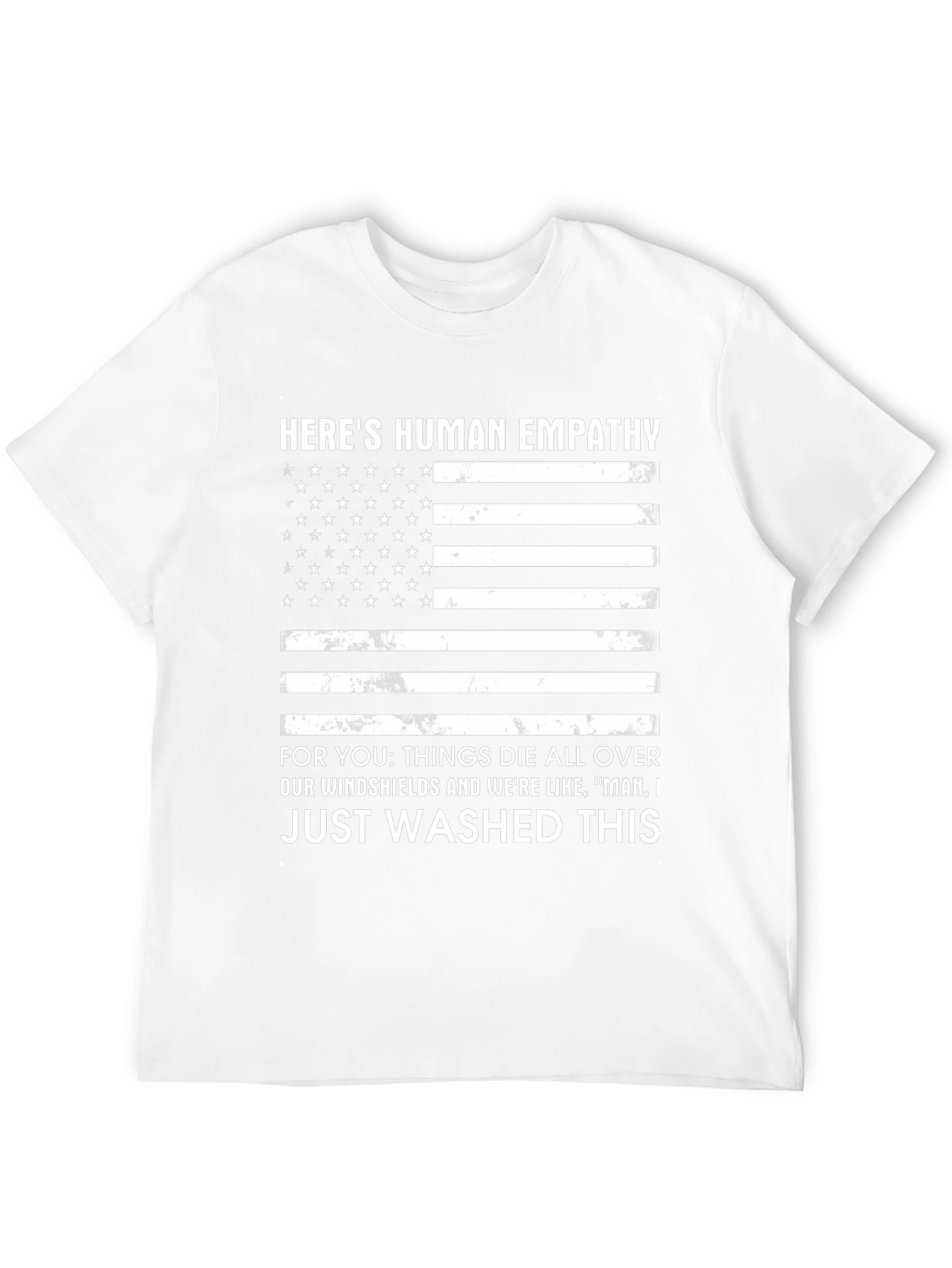 Human Empathy Flag Graphic T-Shirt