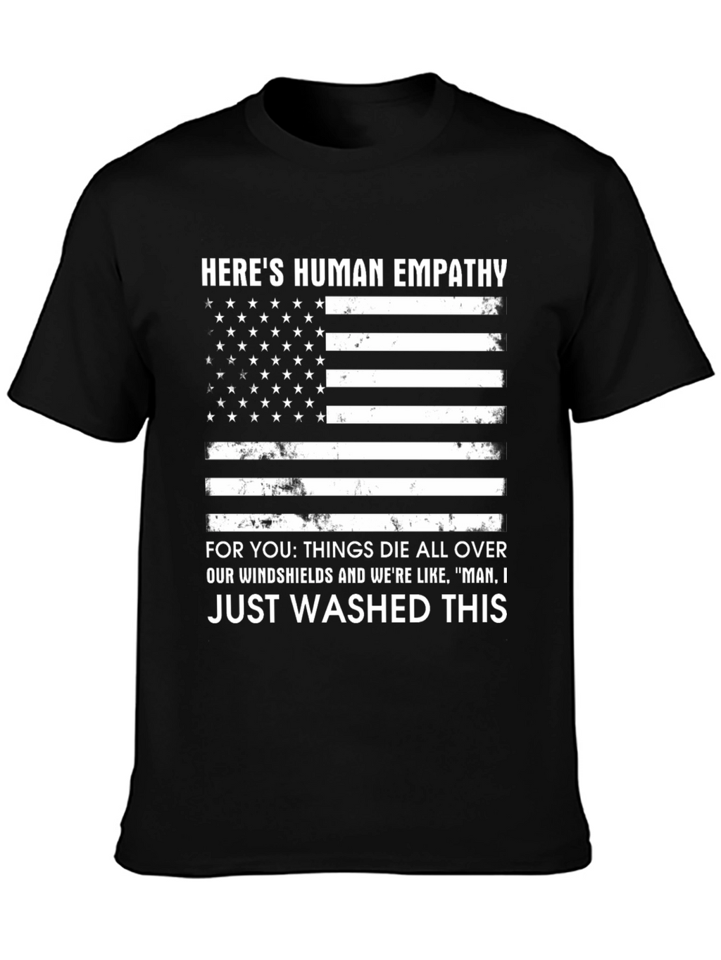 Human Empathy Flag Graphic T-Shirt