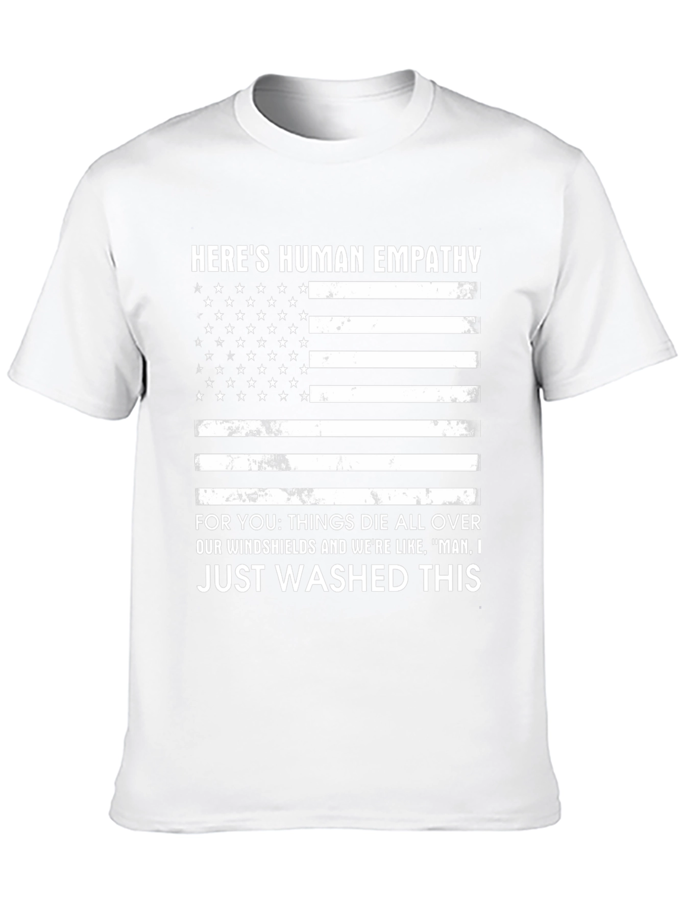 Human Empathy Flag Graphic T-Shirt