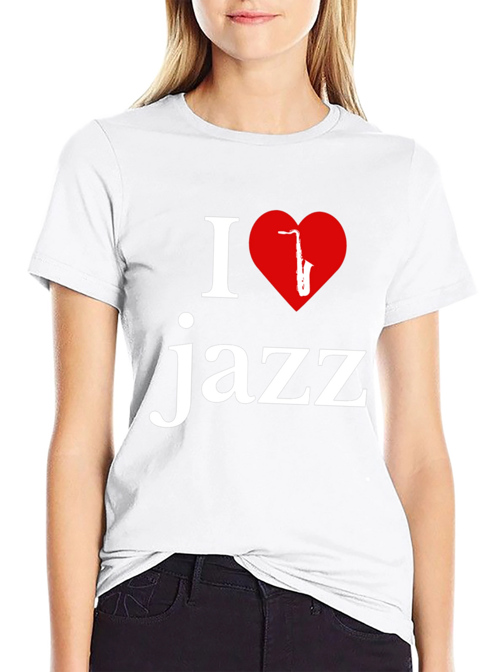 I Love Jazz Graphic Tee - Music Lovers T-Shirt