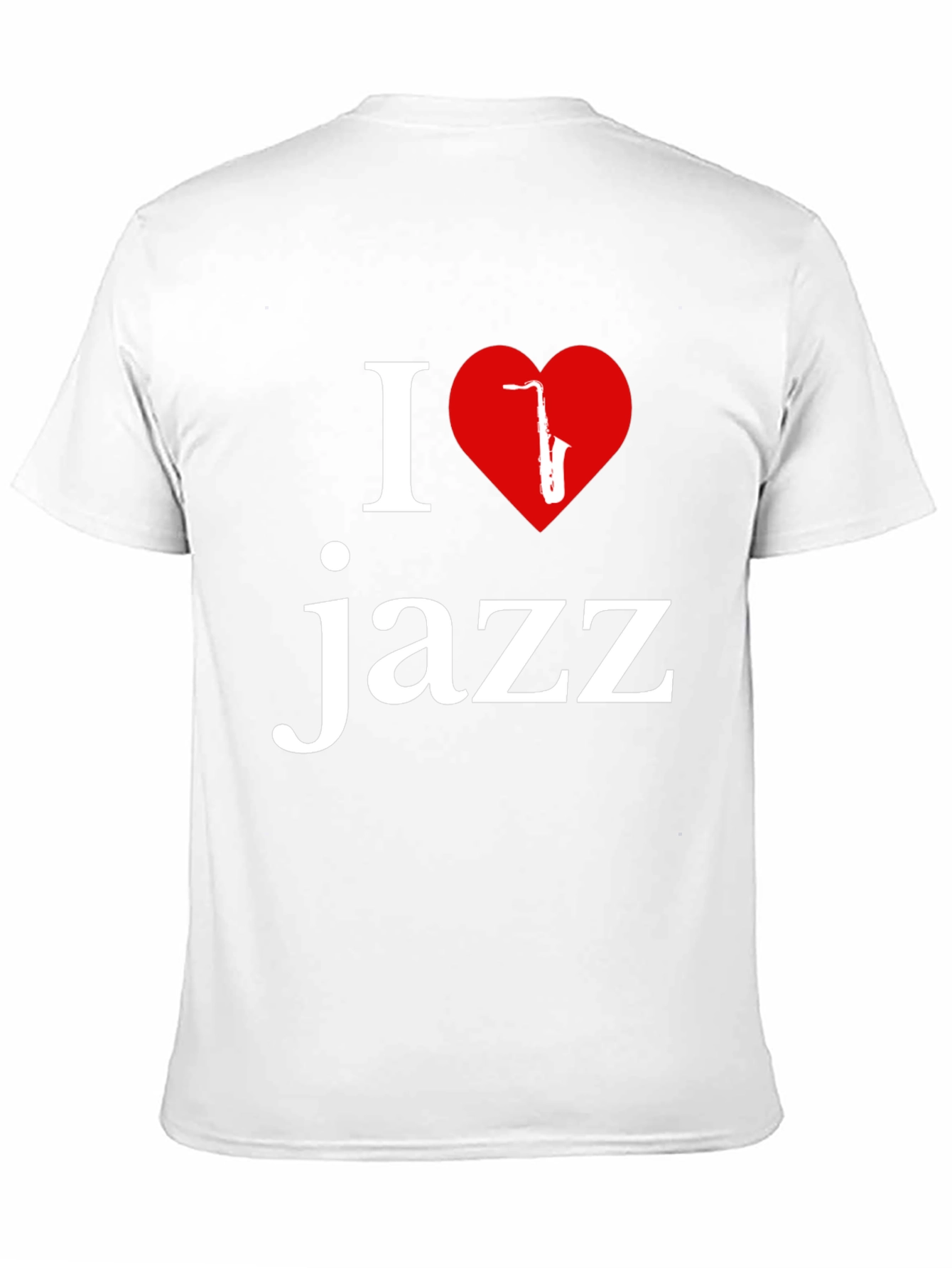 I Love Jazz Graphic Tee - Music Lovers T-Shirt