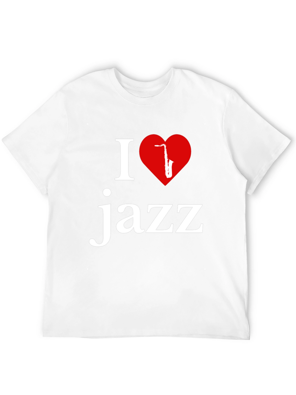 I Love Jazz Graphic Tee - Music Lovers T-Shirt