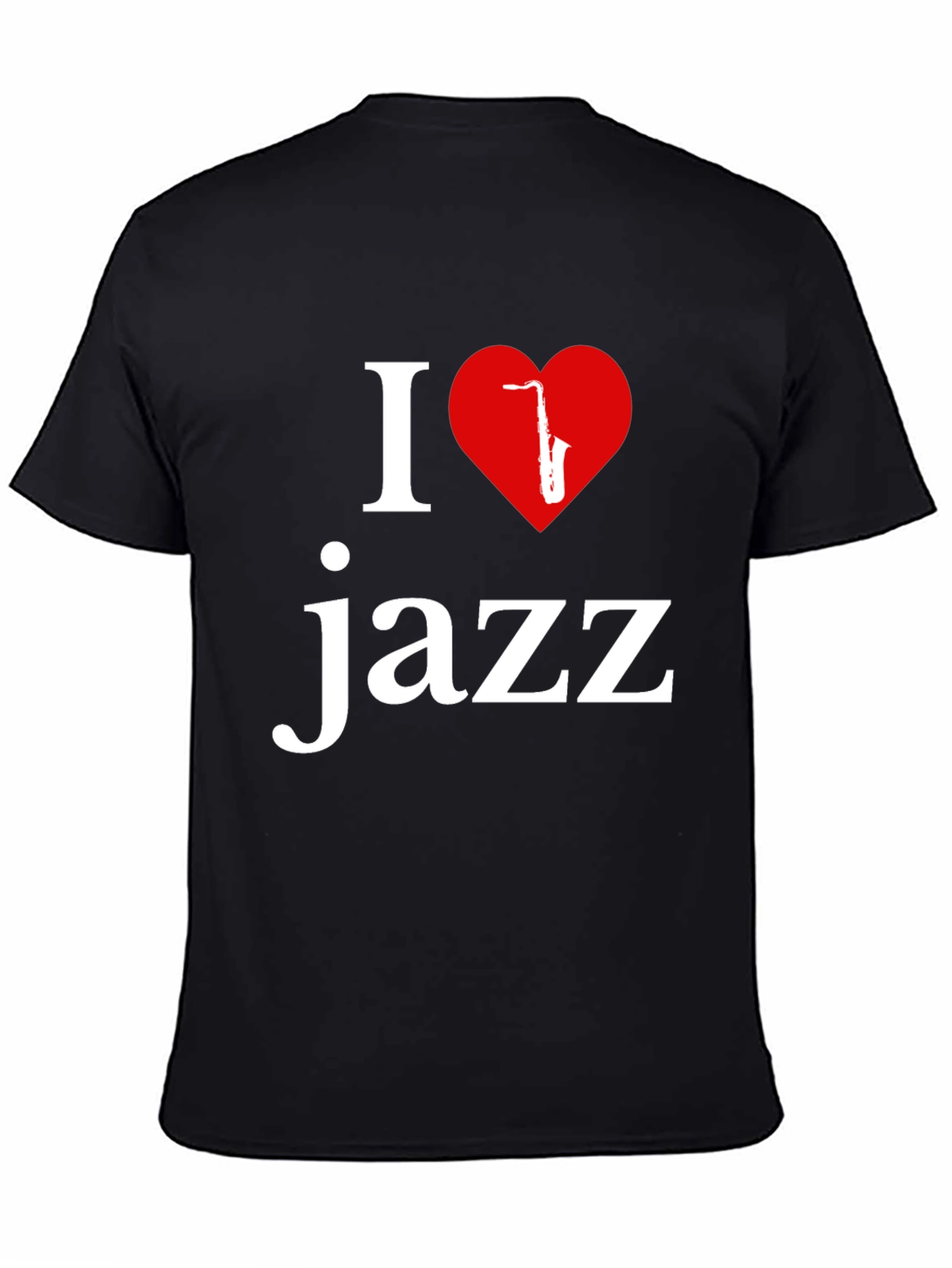 I Love Jazz Graphic Tee - Music Lovers T-Shirt