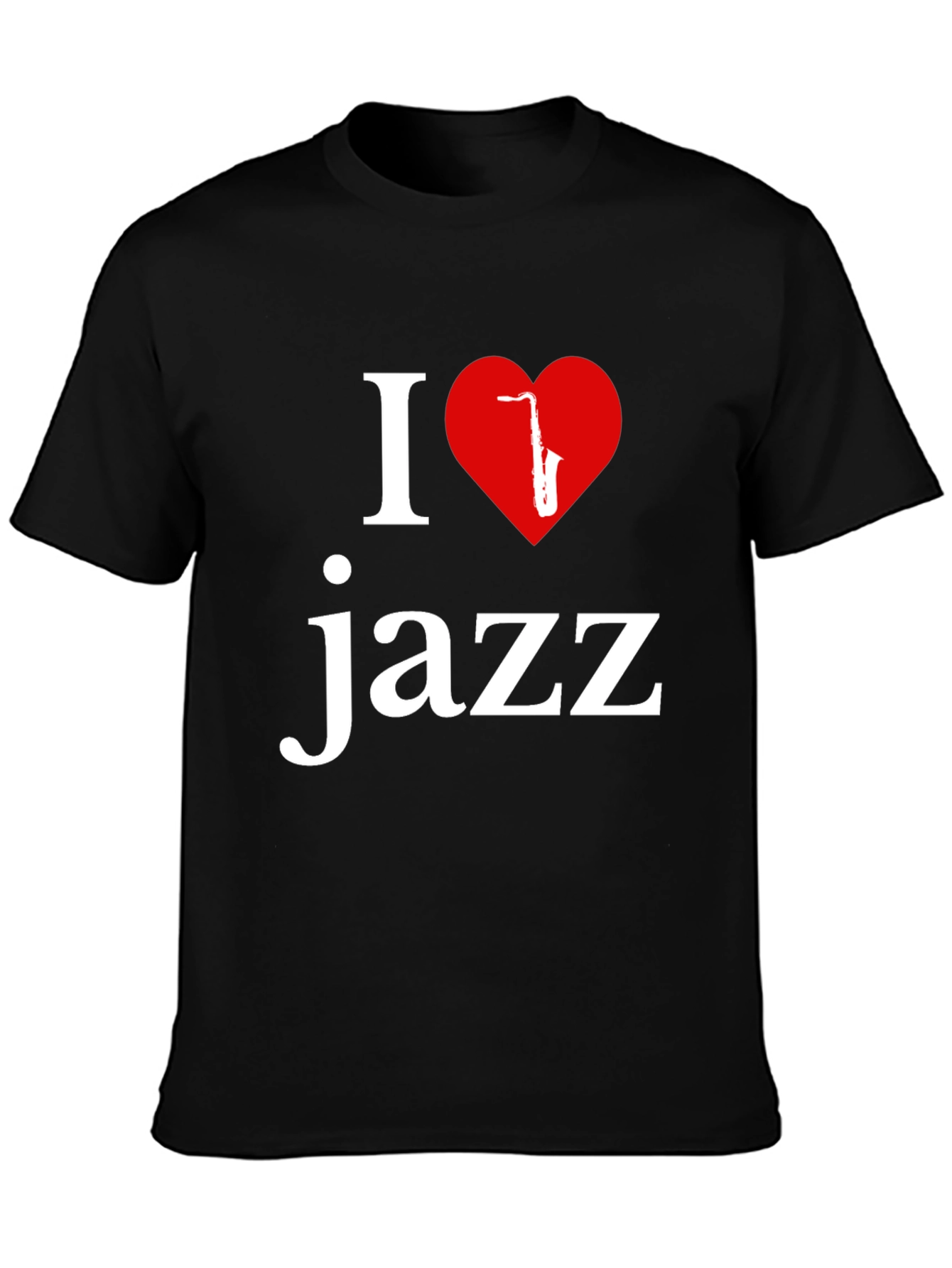 I Love Jazz Graphic Tee - Music Lovers T-Shirt