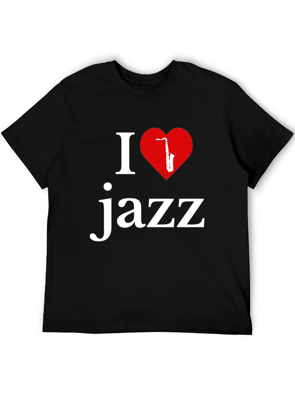 I Love Jazz Graphic Tee - Music Lovers T-Shirt