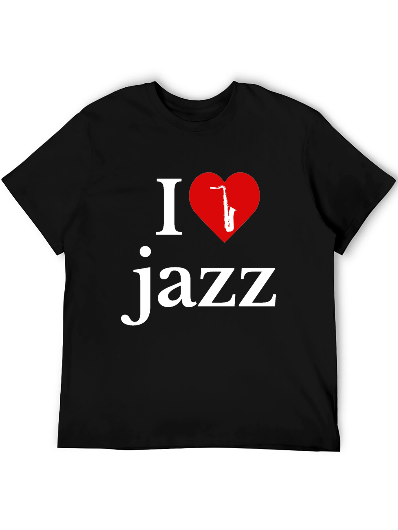I Love Jazz Graphic Tee - Music Lovers T-Shirt