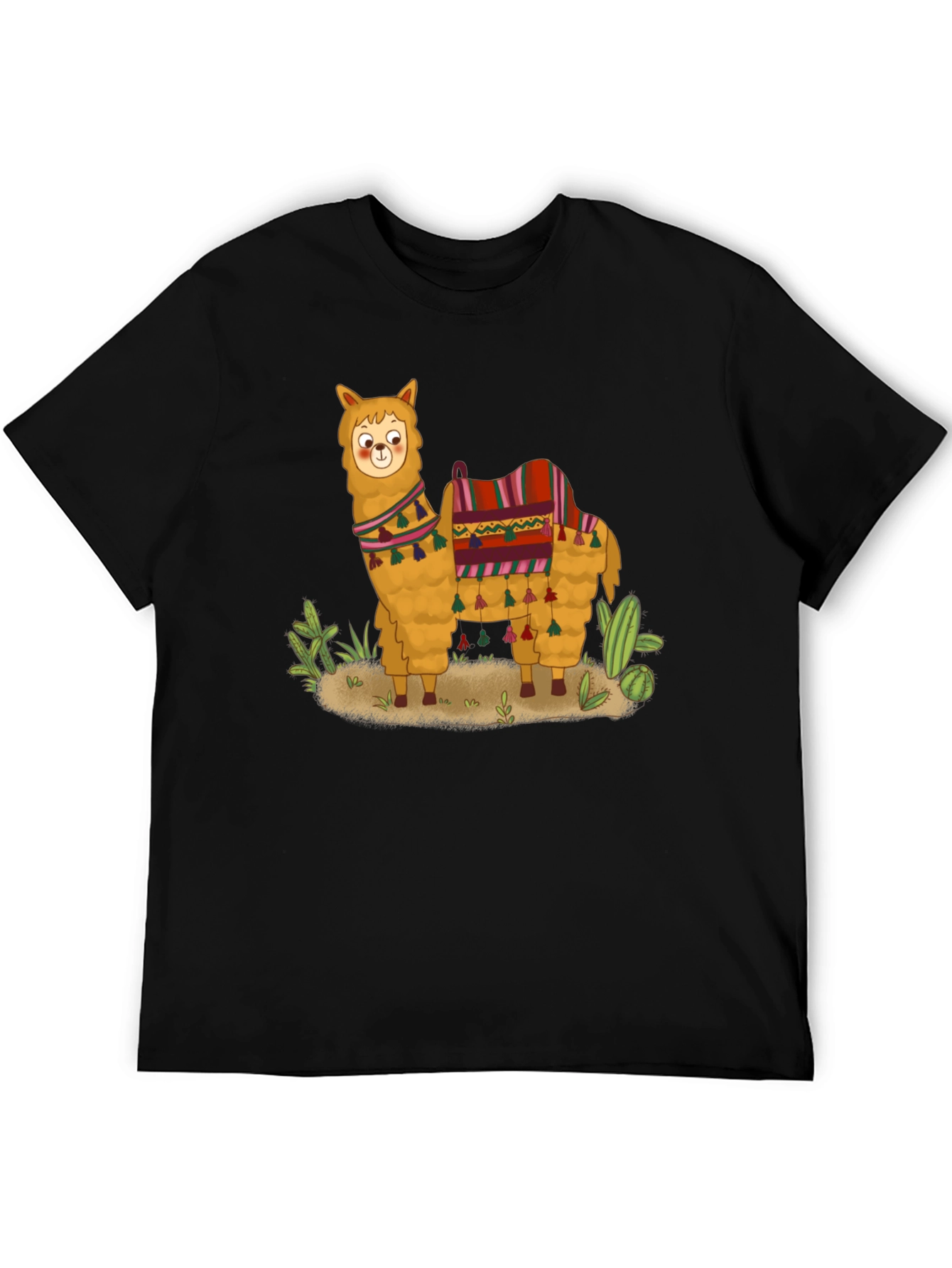 Llama Graphic Tee - Fun Desert Style