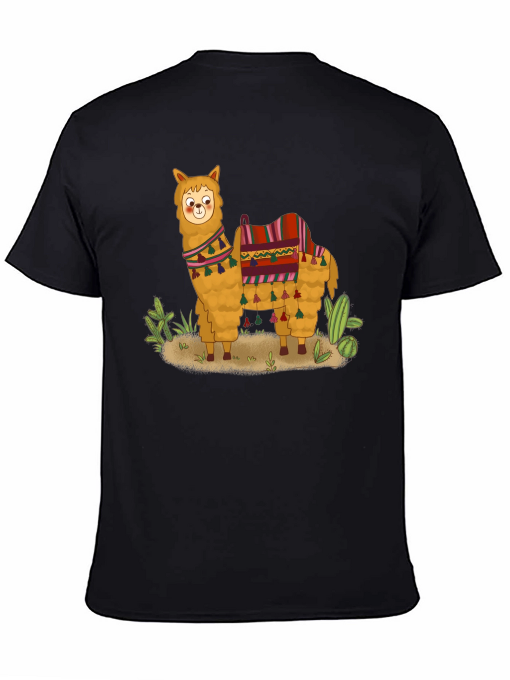 Llama Graphic Tee - Fun Desert Style