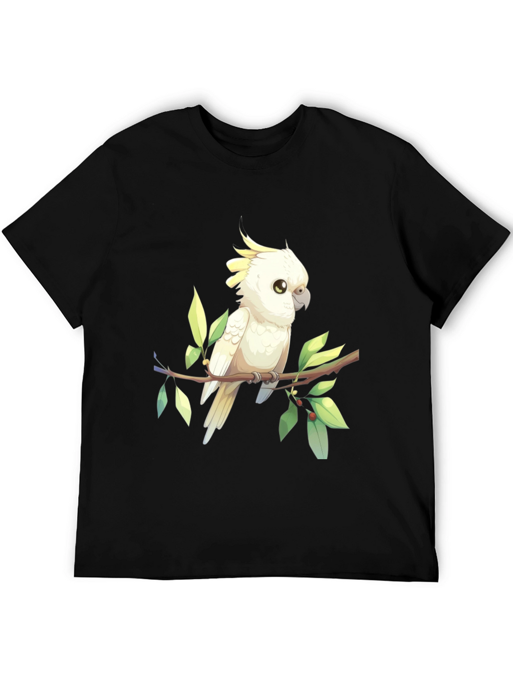 Cockatoo Graphic Tee - Bird Lover Shirt