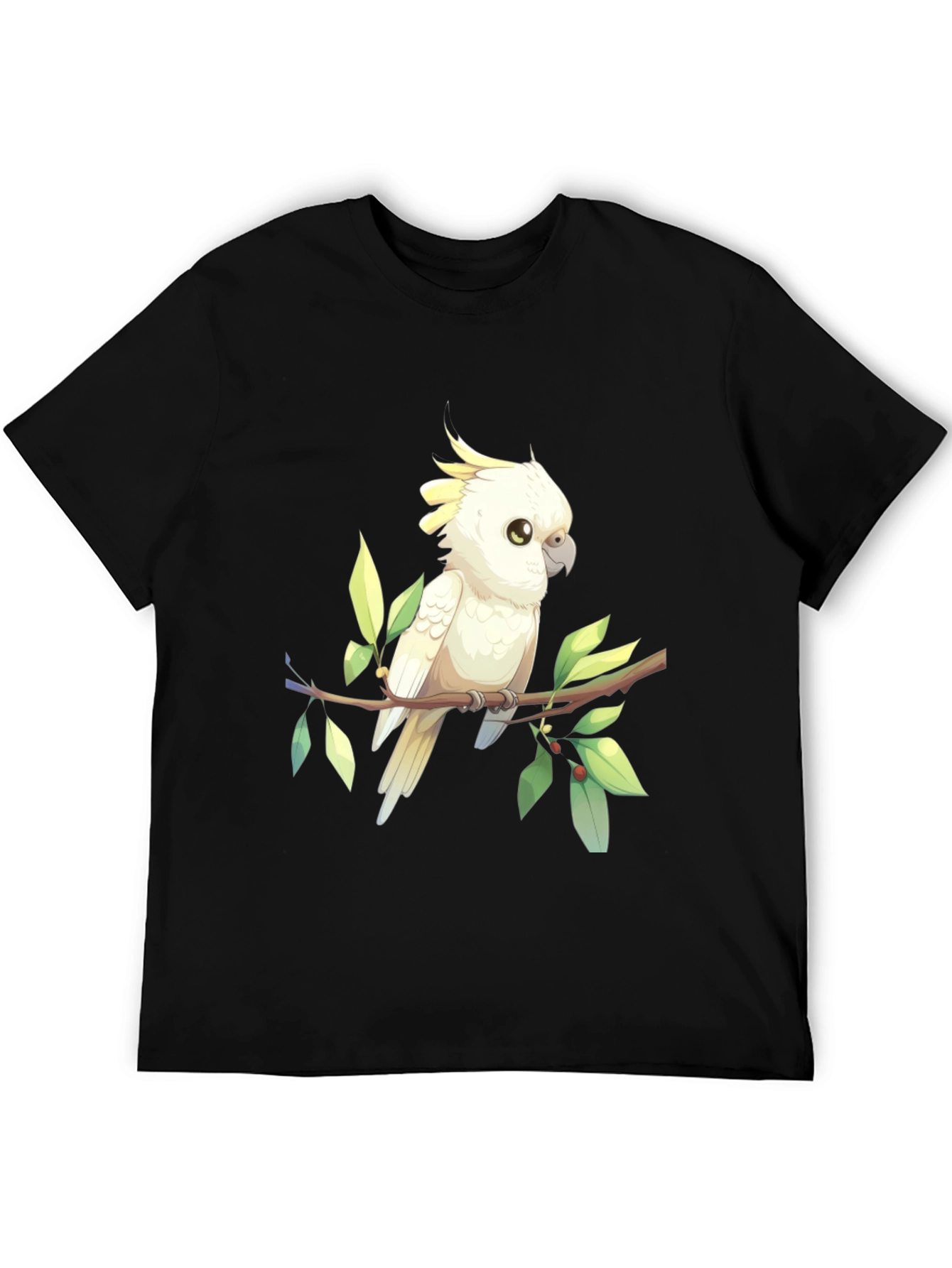 Cockatoo Graphic Tee - Bird Lover Shirt