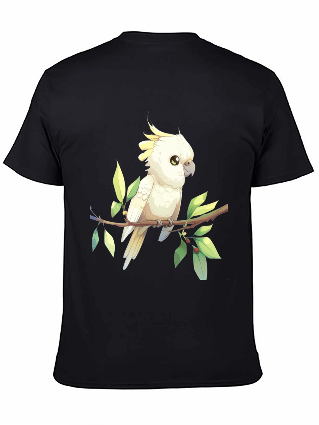 Cockatoo Graphic Tee - Bird Lover Shirt