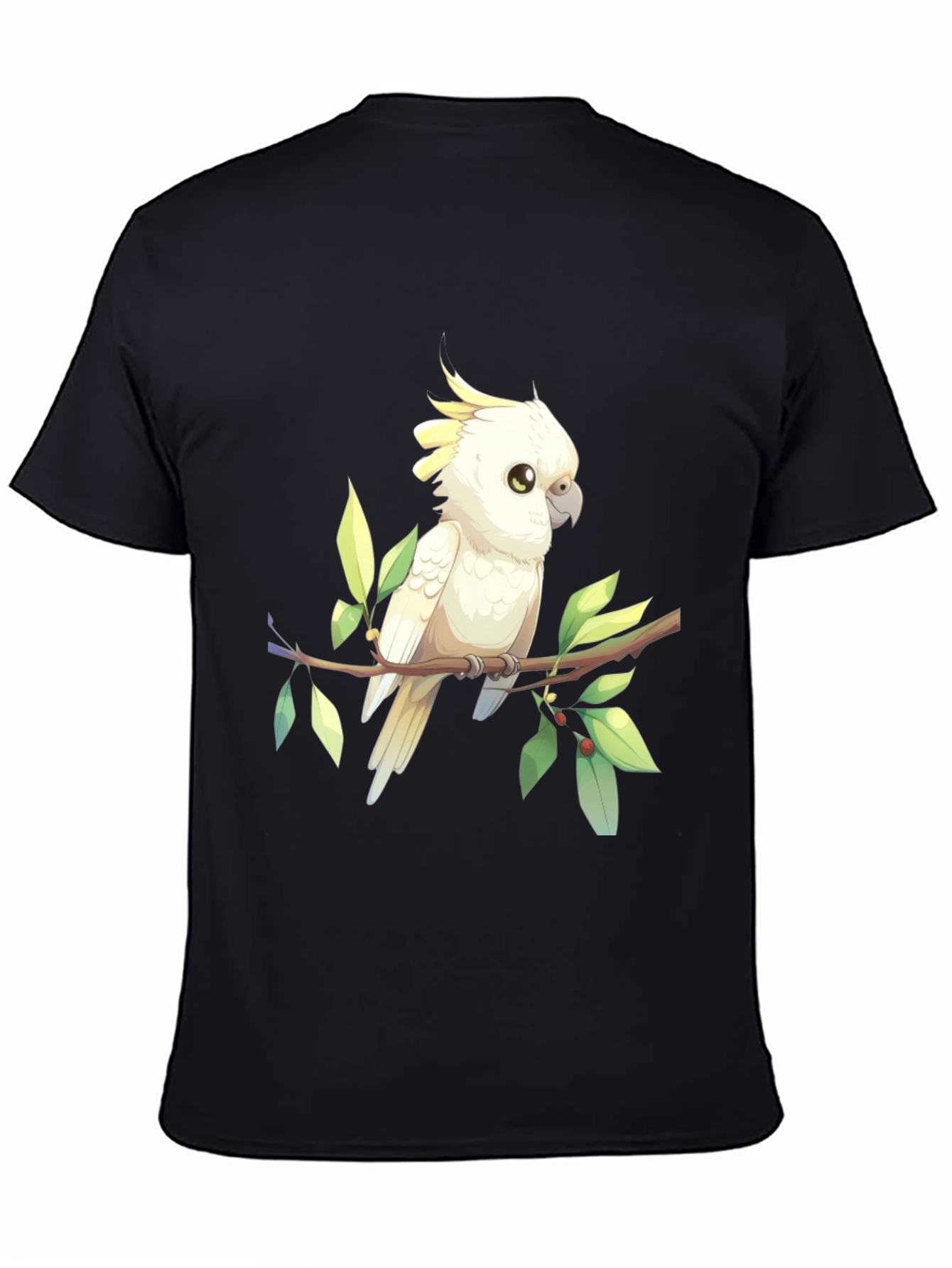 Cockatoo Graphic Tee - Bird Lover Shirt
