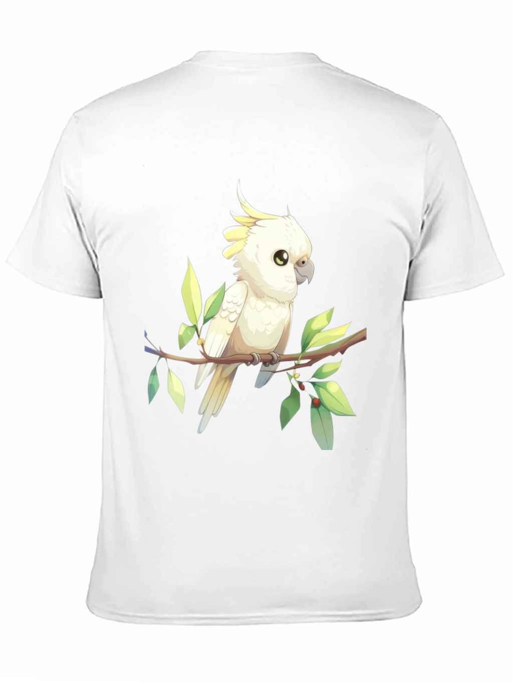 Cockatoo Graphic Tee - Bird Lover Shirt