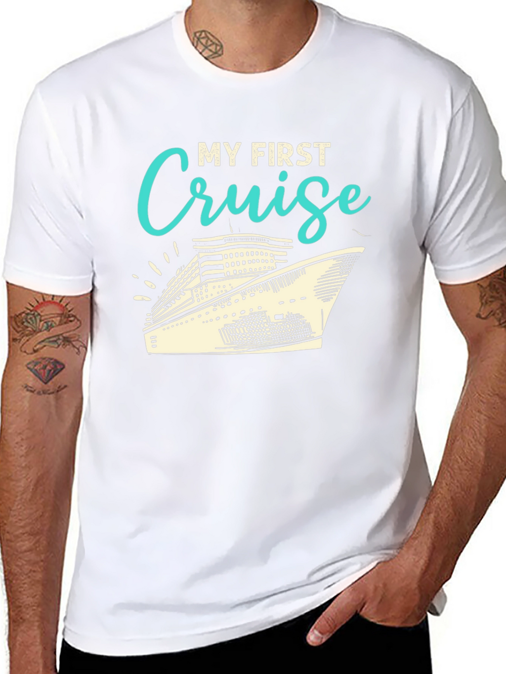 My First Cruise Graphic Tee Shirt