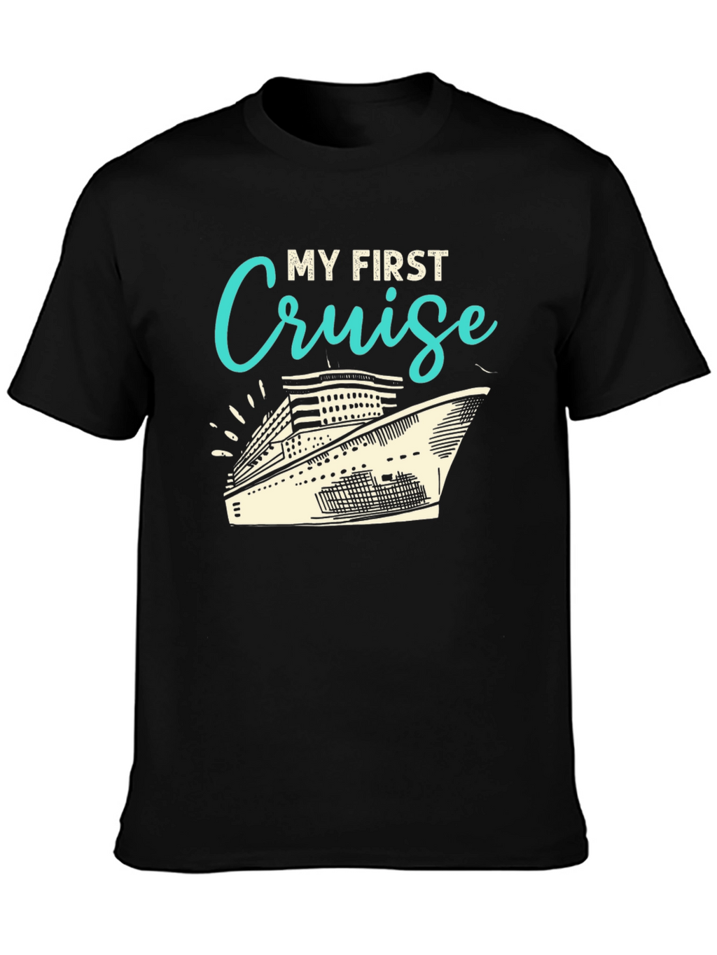 My First Cruise Graphic Tee Shirt