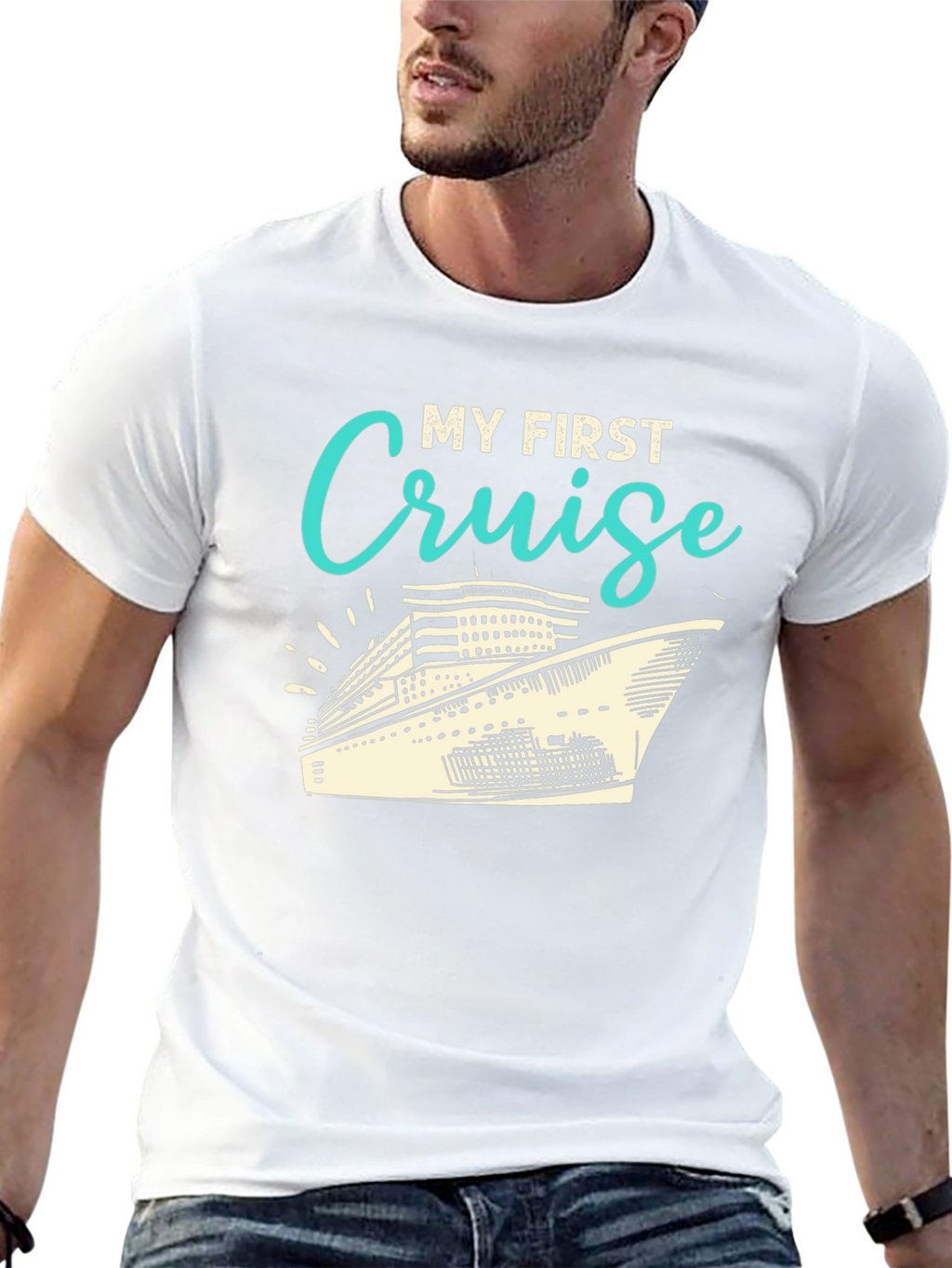 My First Cruise Graphic Tee Shirt