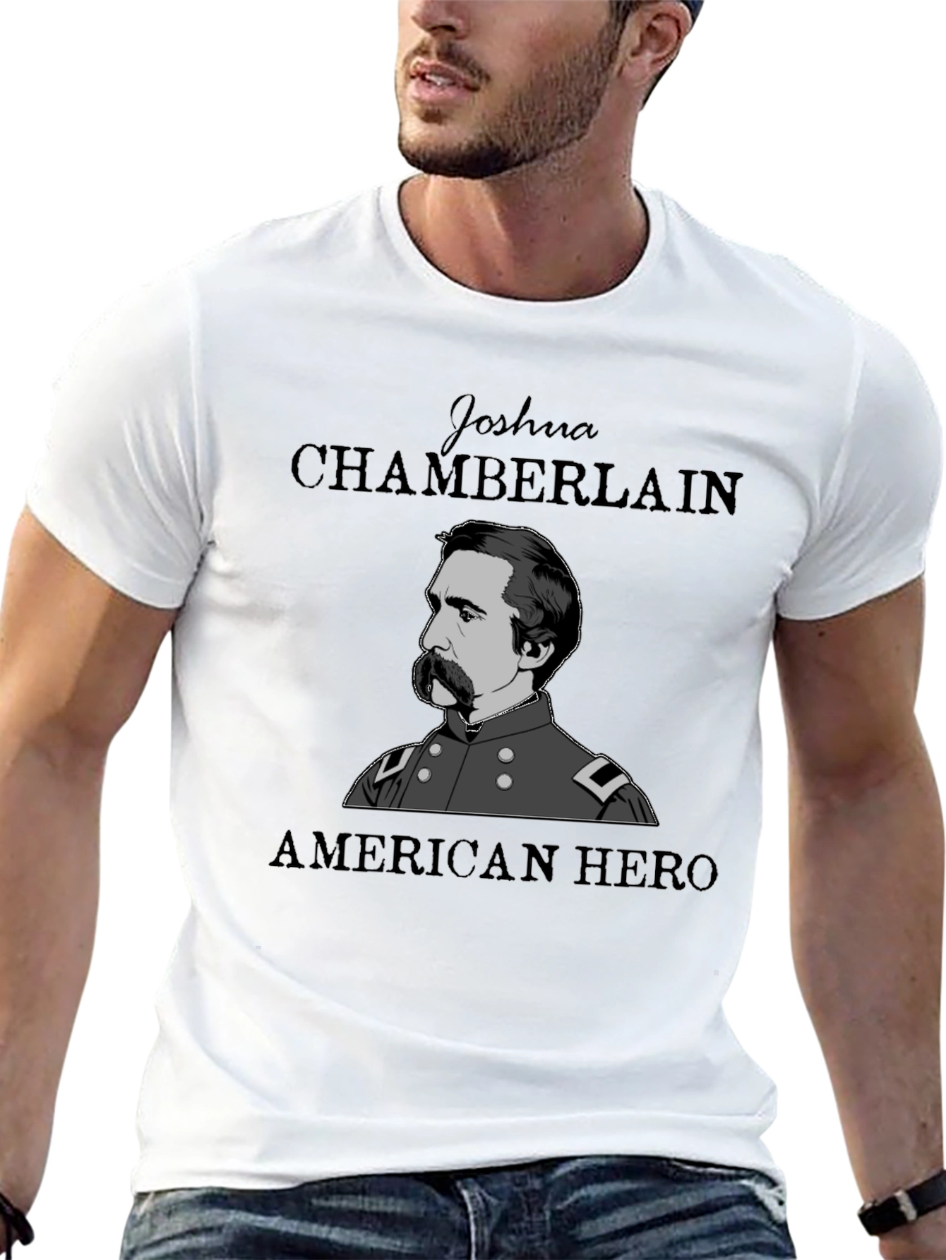 Joshua Chamberlain Hero Graphic T-Shirt
