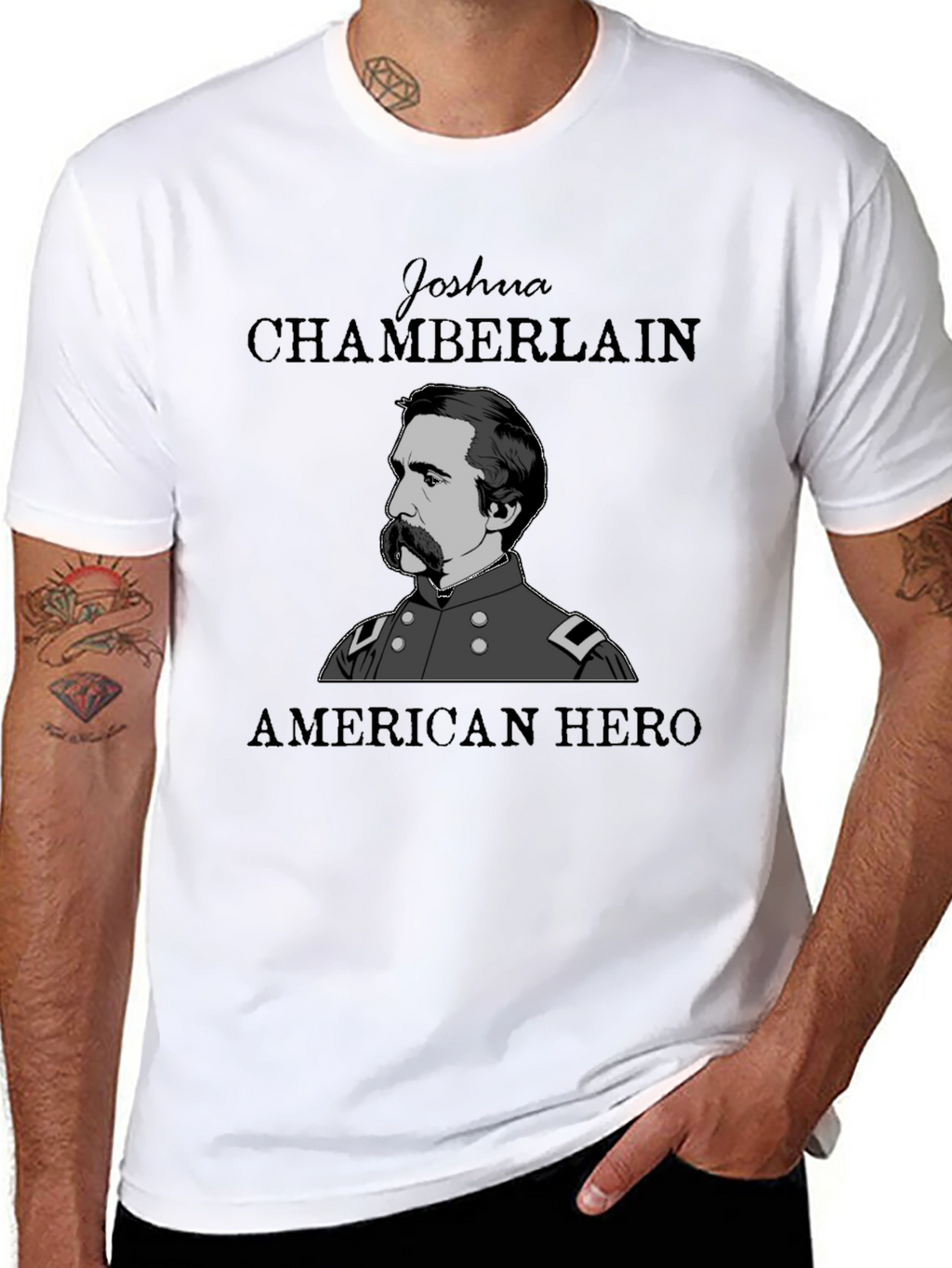 Joshua Chamberlain Hero Graphic T-Shirt
