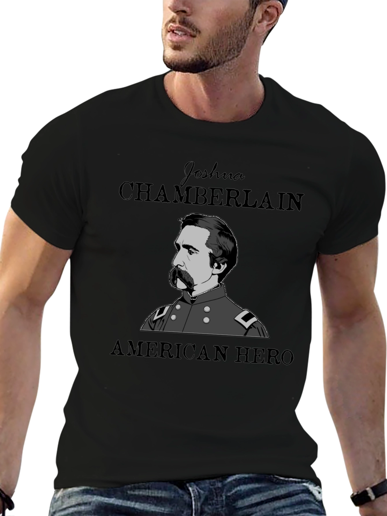 Joshua Chamberlain Hero Graphic T-Shirt