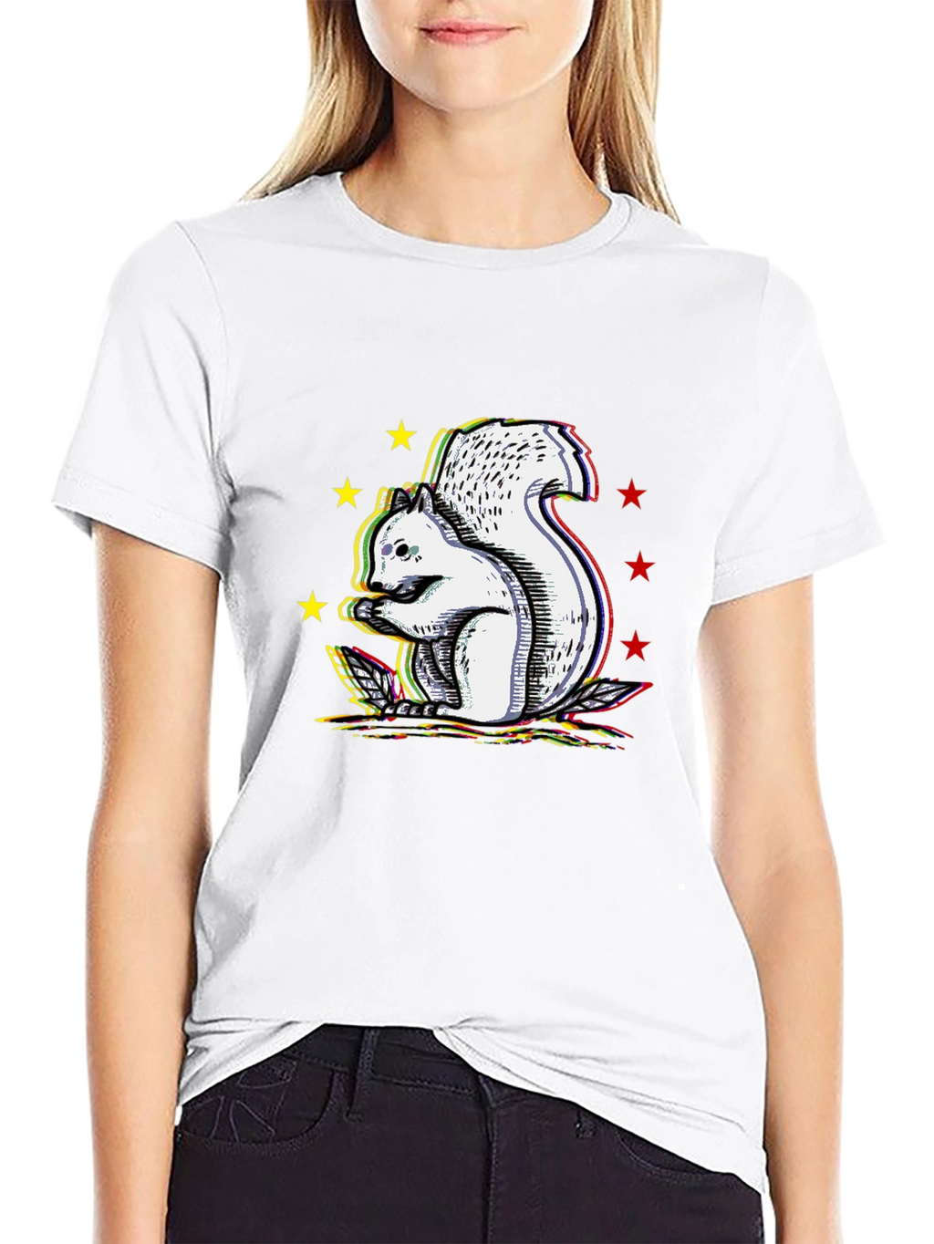 Squirrel Graphic Tee - Unique Design T-Shirt