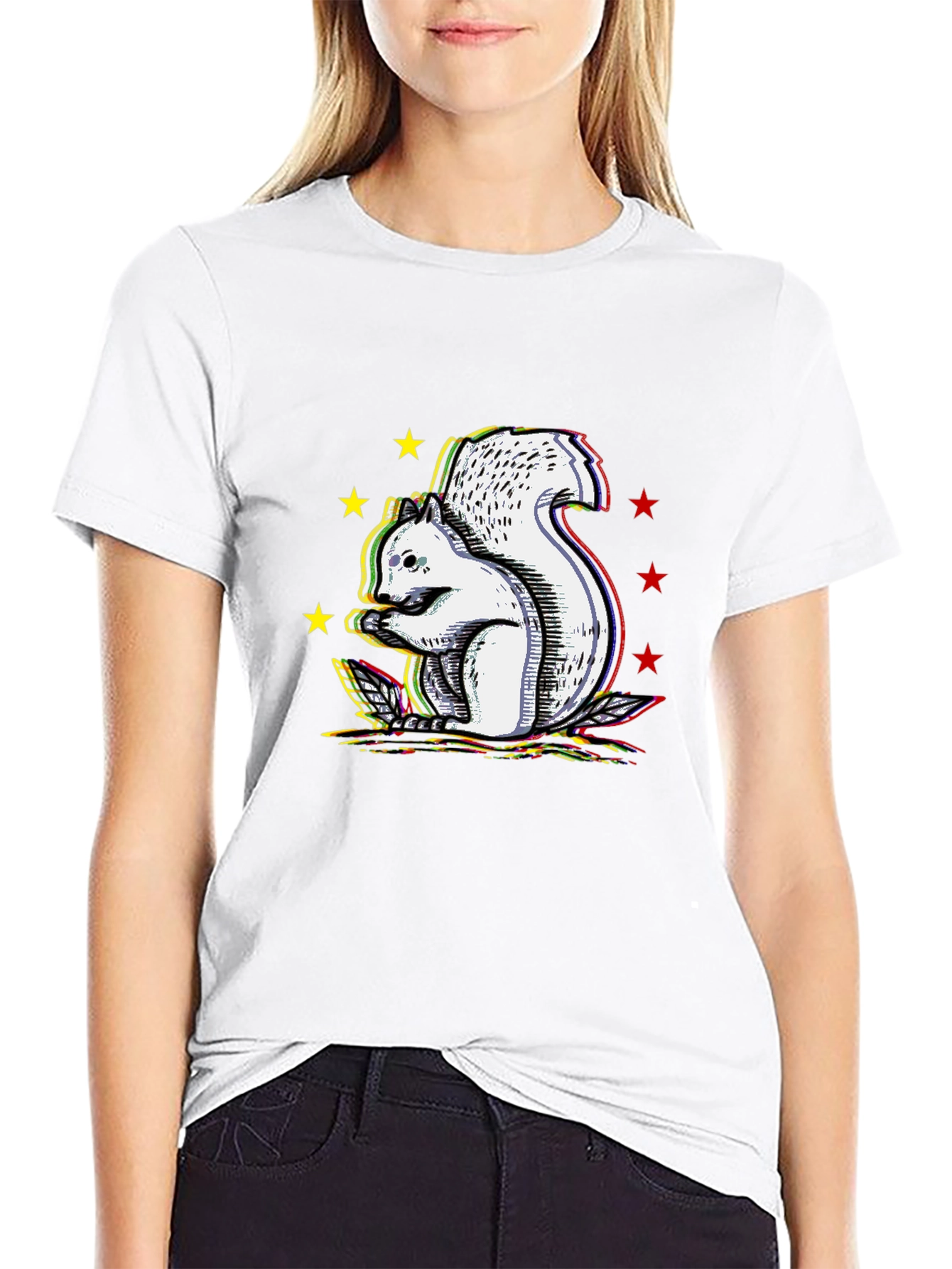 Squirrel Graphic Tee - Unique Design T-Shirt