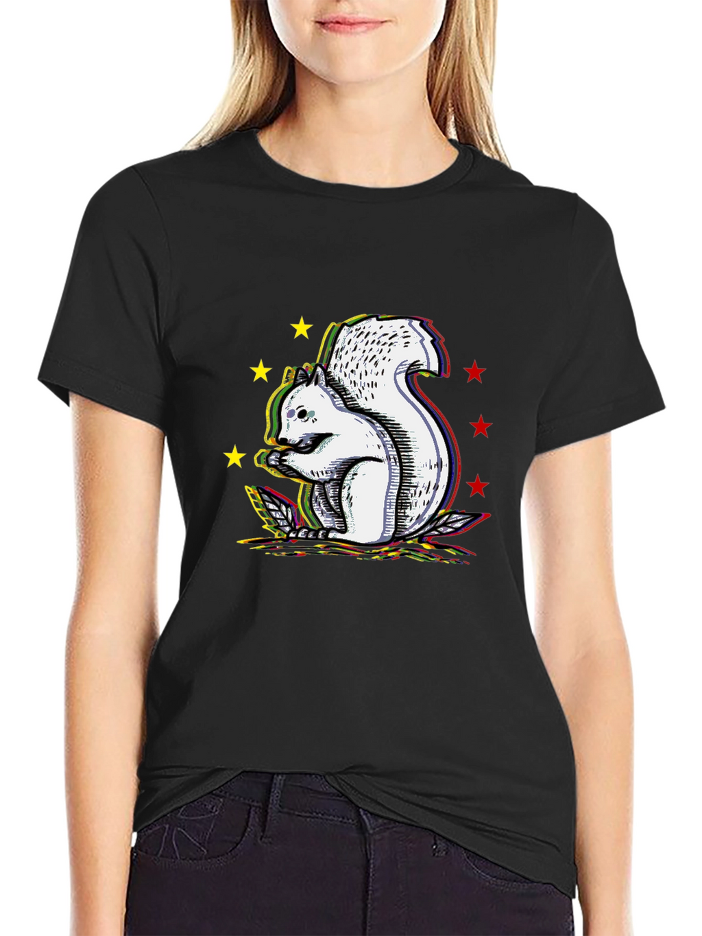 Squirrel Graphic Tee - Unique Design T-Shirt