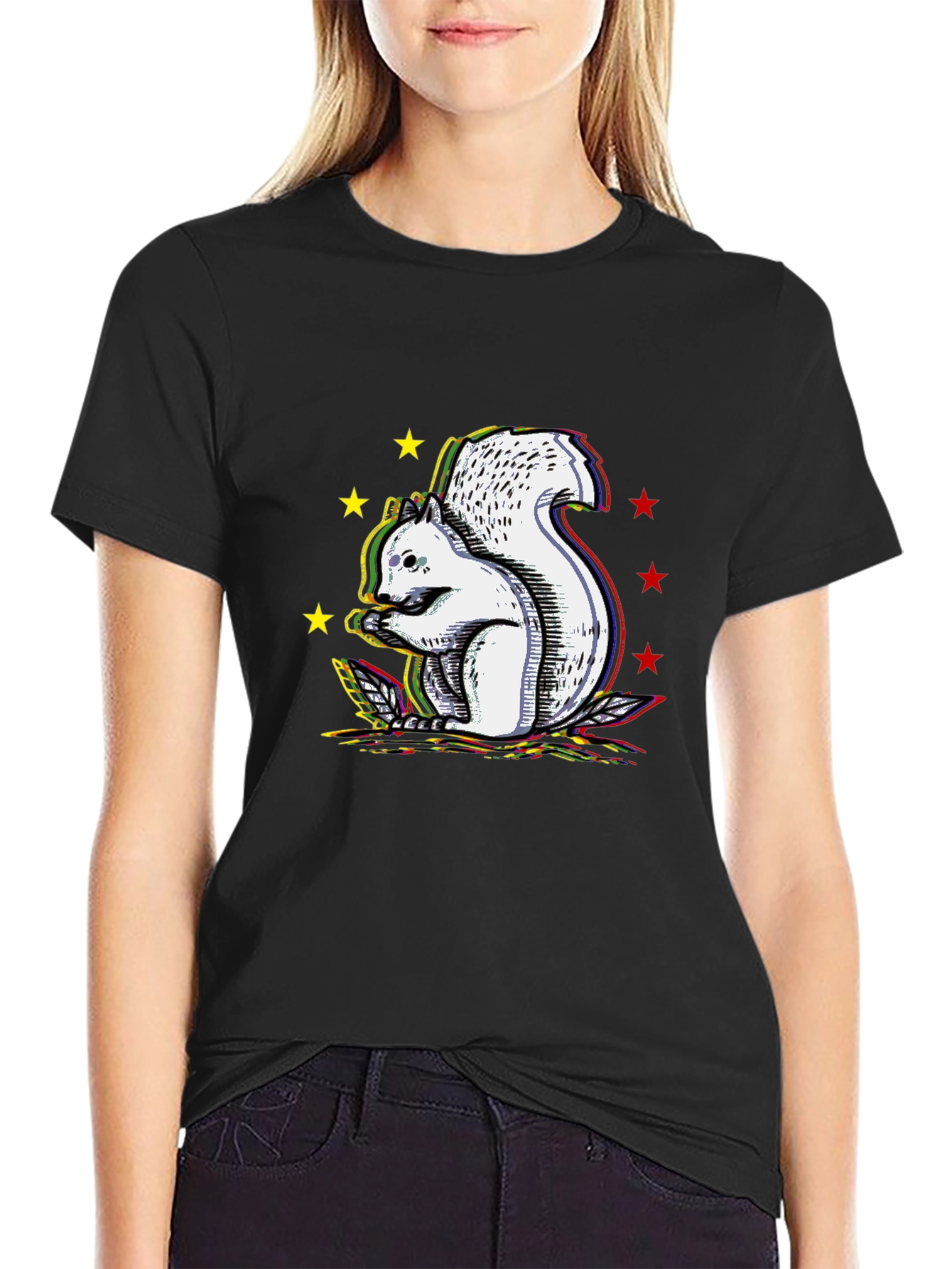Squirrel Graphic Tee - Unique Design T-Shirt
