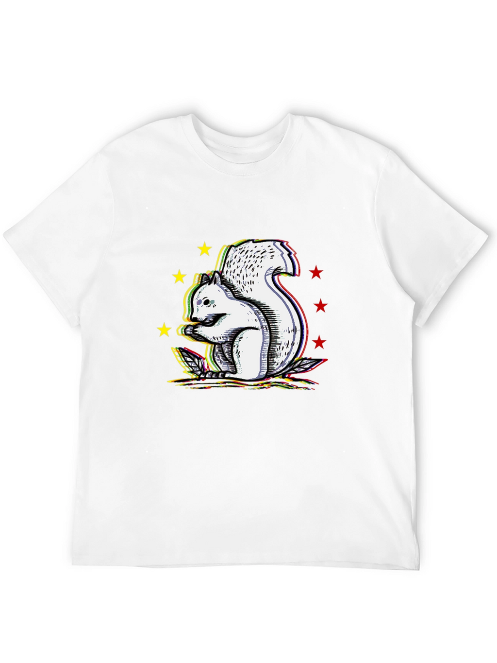 Squirrel Graphic Tee - Unique Design T-Shirt