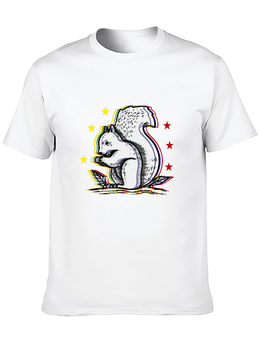 Squirrel Graphic Tee - Unique Design T-Shirt