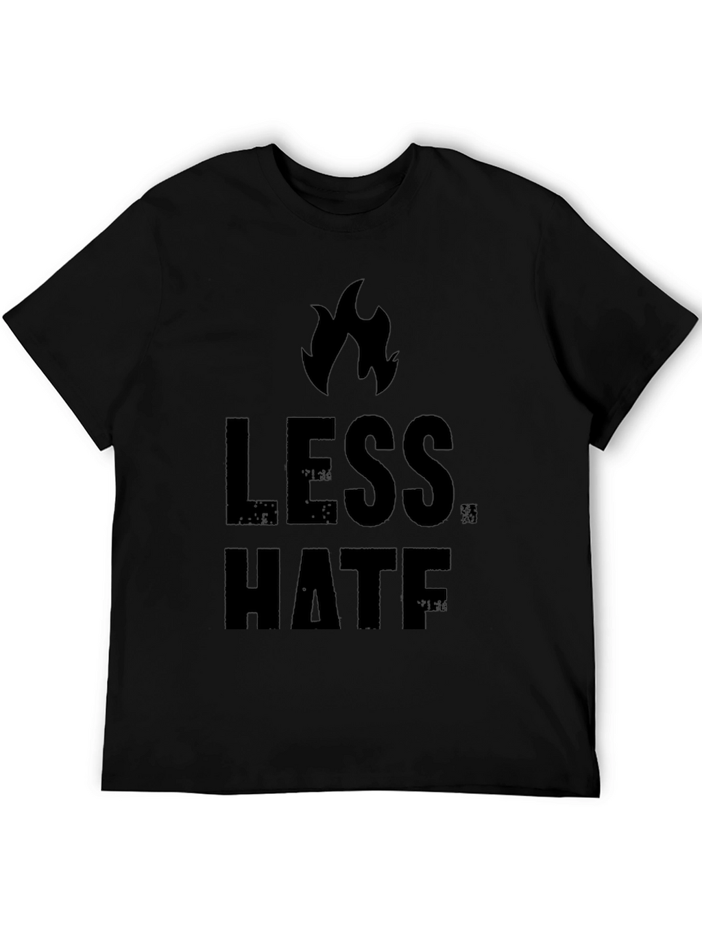 Less Hate Flame Graphic Tee