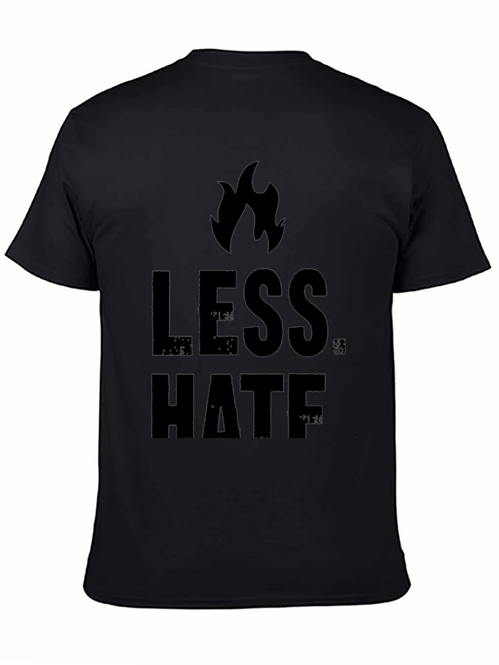 Less Hate Flame Graphic Tee