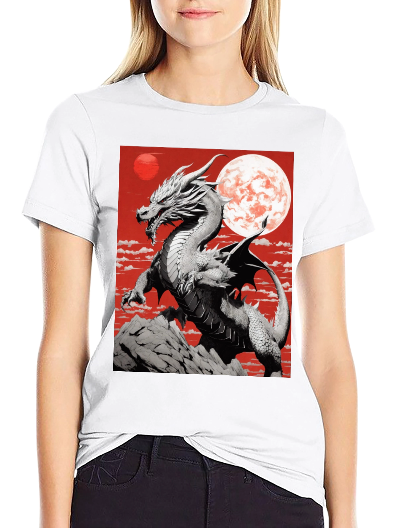 Dragon Moon Graphic Tee