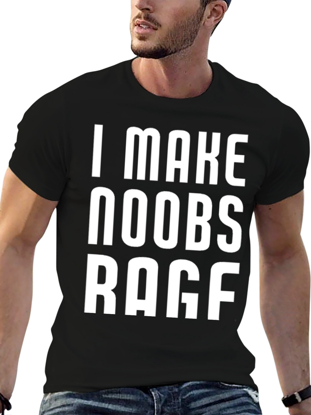 I Make Noobs Rage T-Shirt - Gamer Tee