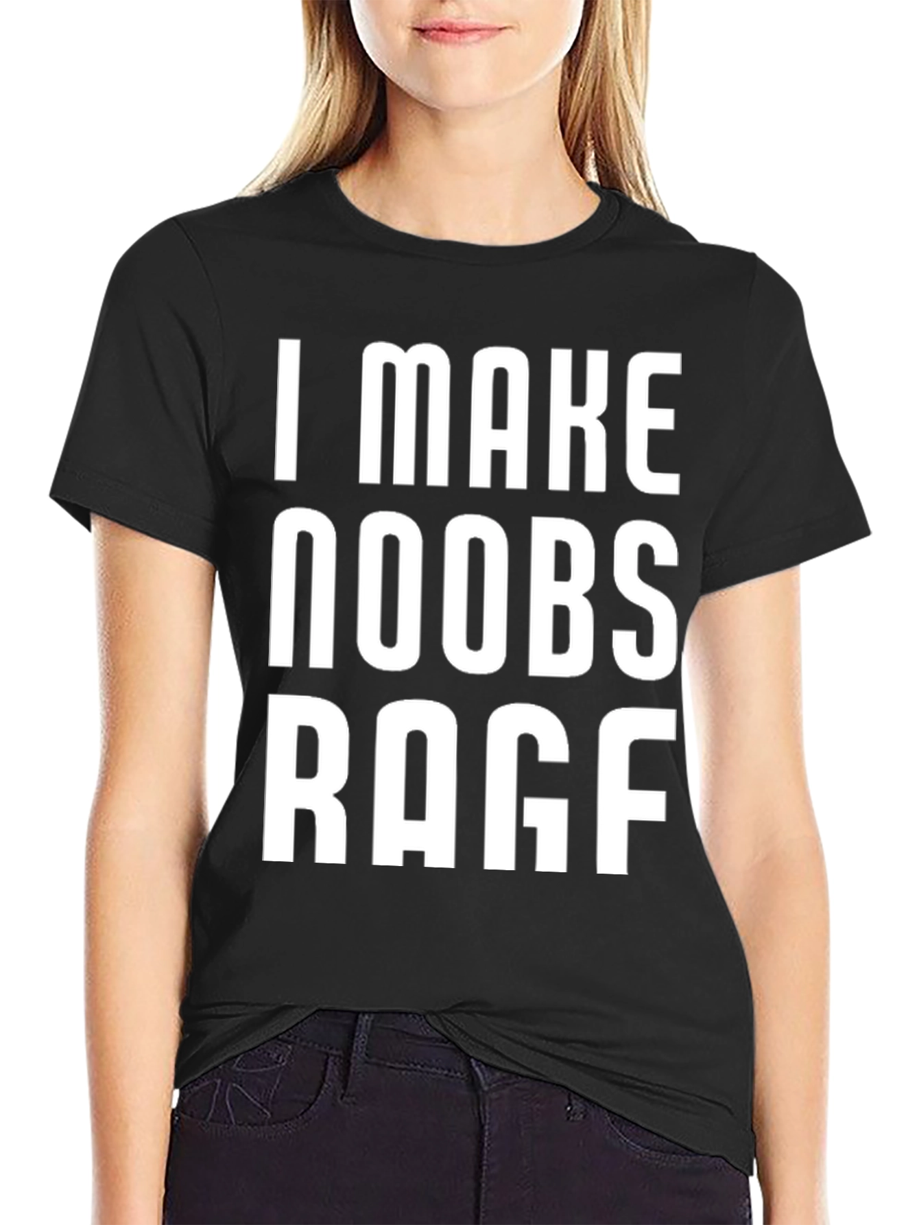 I Make Noobs Rage T-Shirt - Gamer Tee