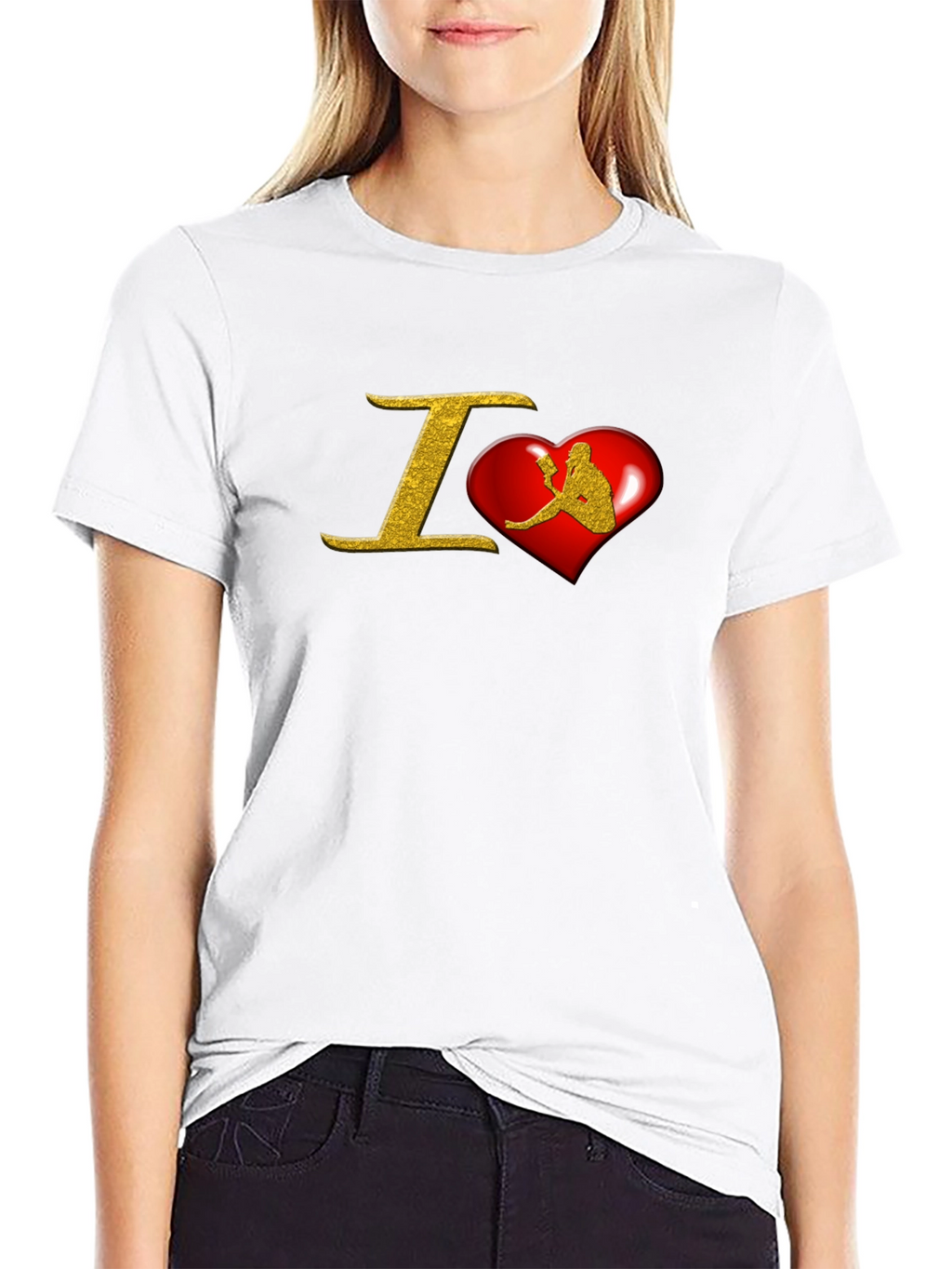 I Love Hockey T-Shirt