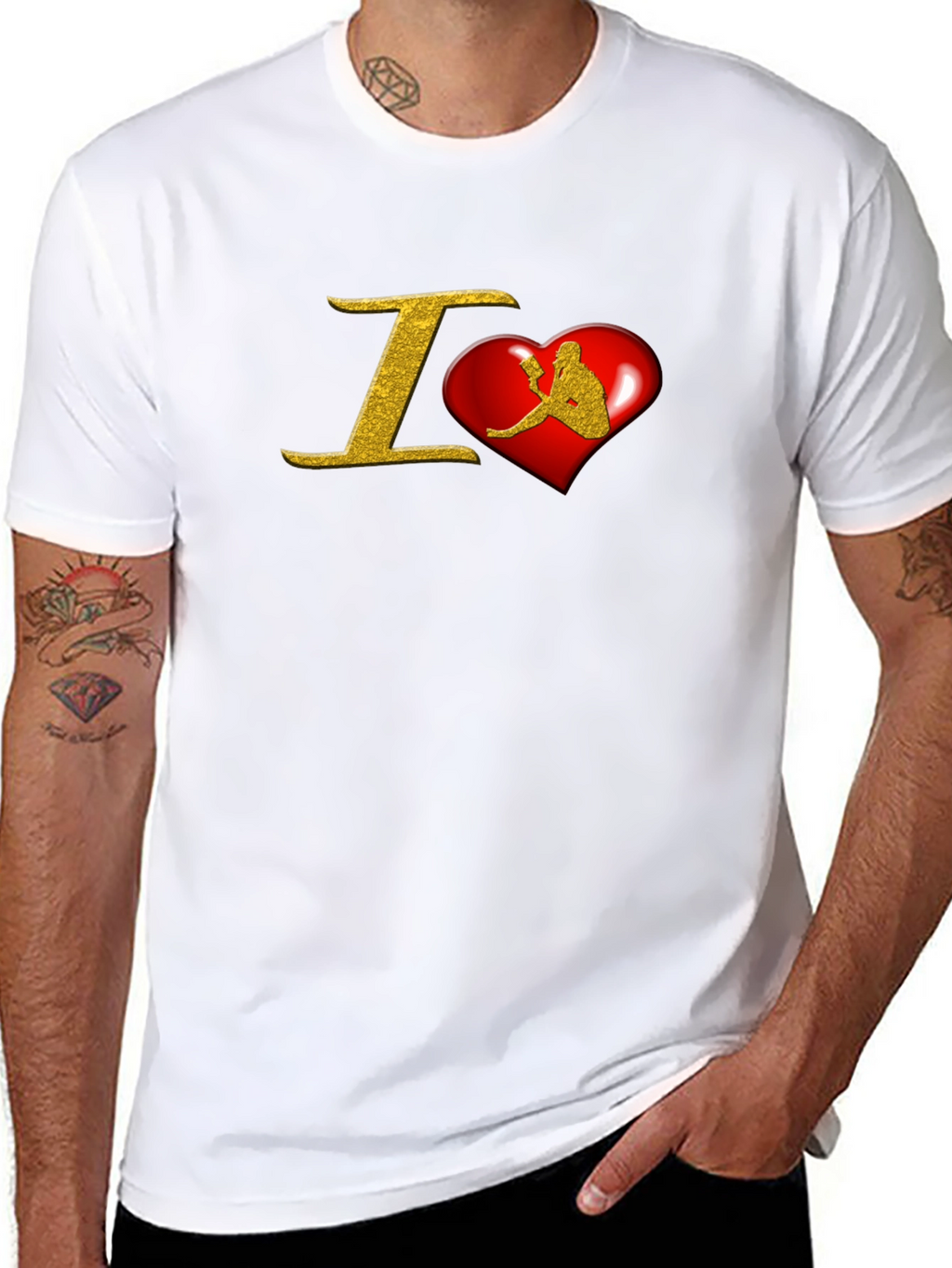 I Love Hockey T-Shirt