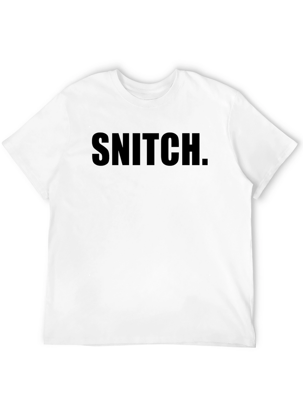 Snitch Graphic T-Shirt - Bold Statement Tee
