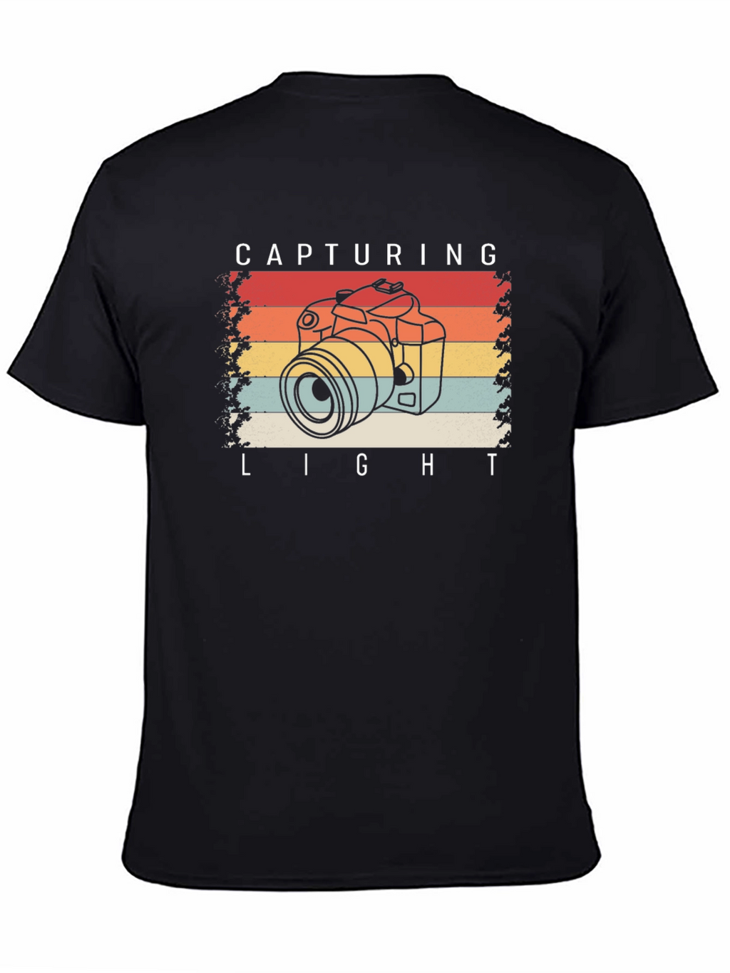 Retro Camera Graphic T-Shirt - Capturing Light