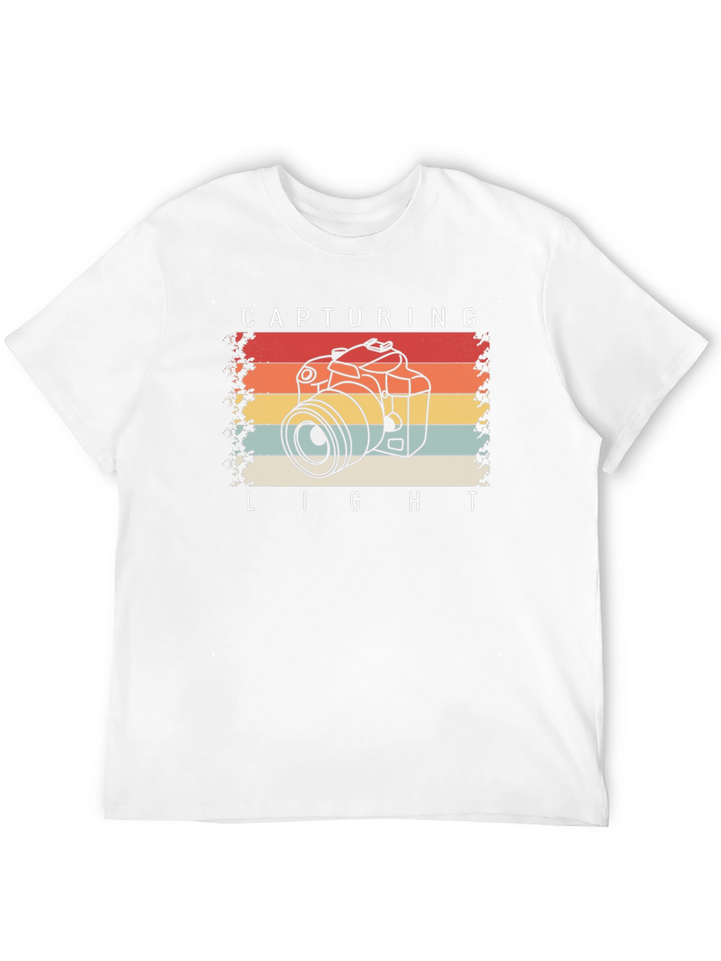 Retro Camera Graphic T-Shirt - Capturing Light